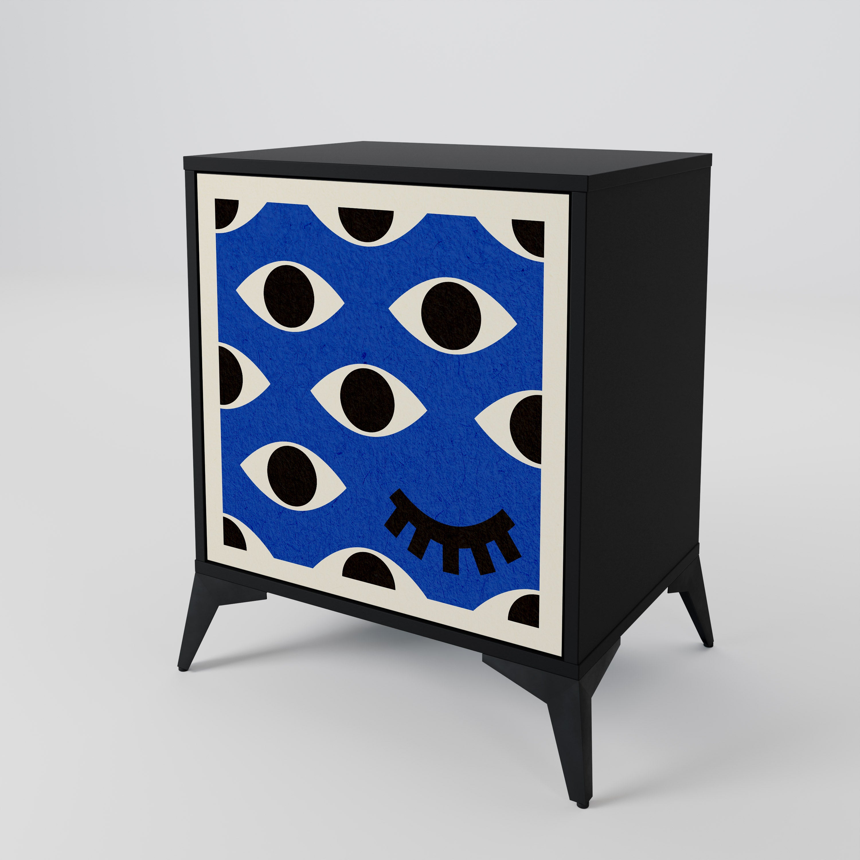 GEOMETRIC EYES 1-Door Sideboard