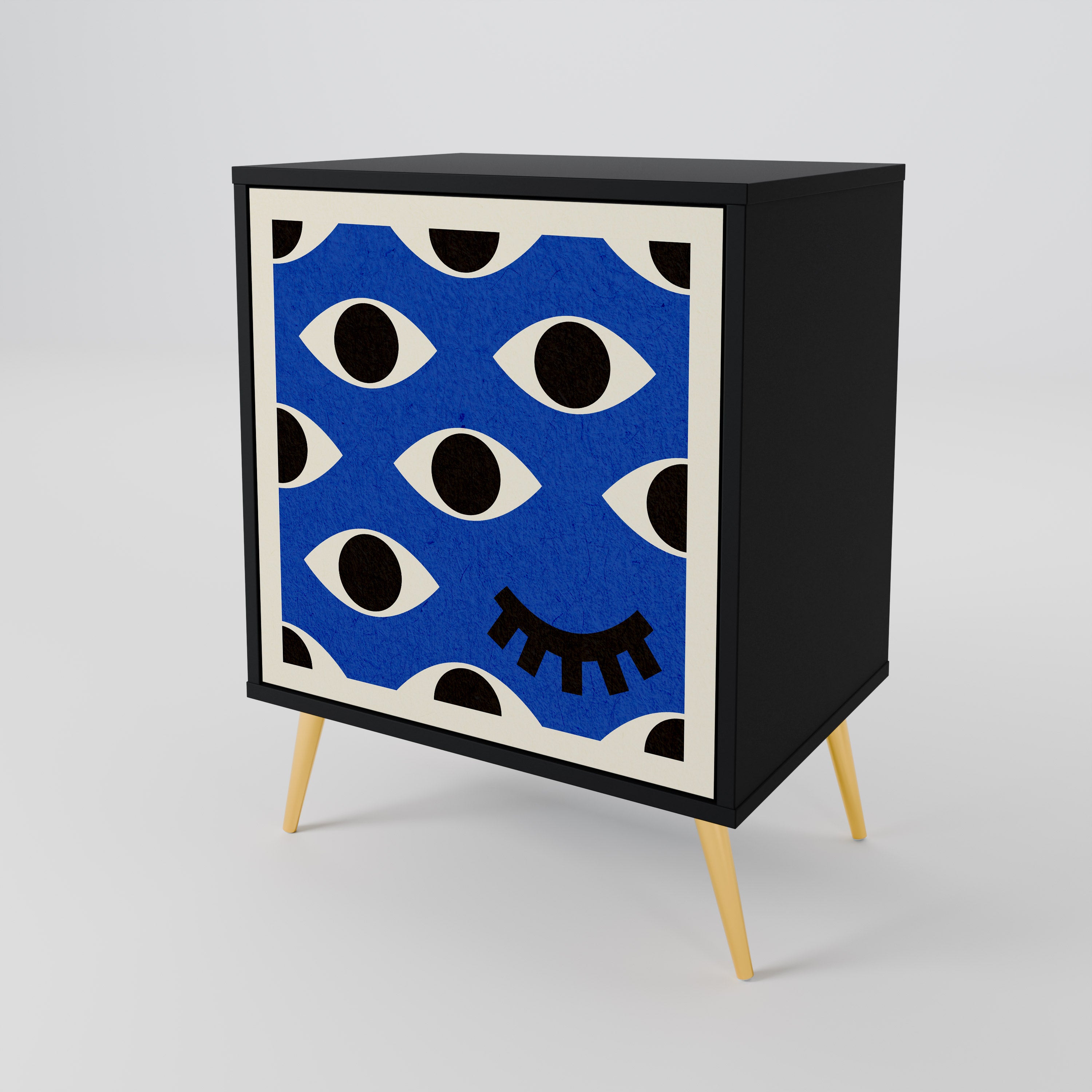 GEOMETRIC EYES 1-Door Sideboard