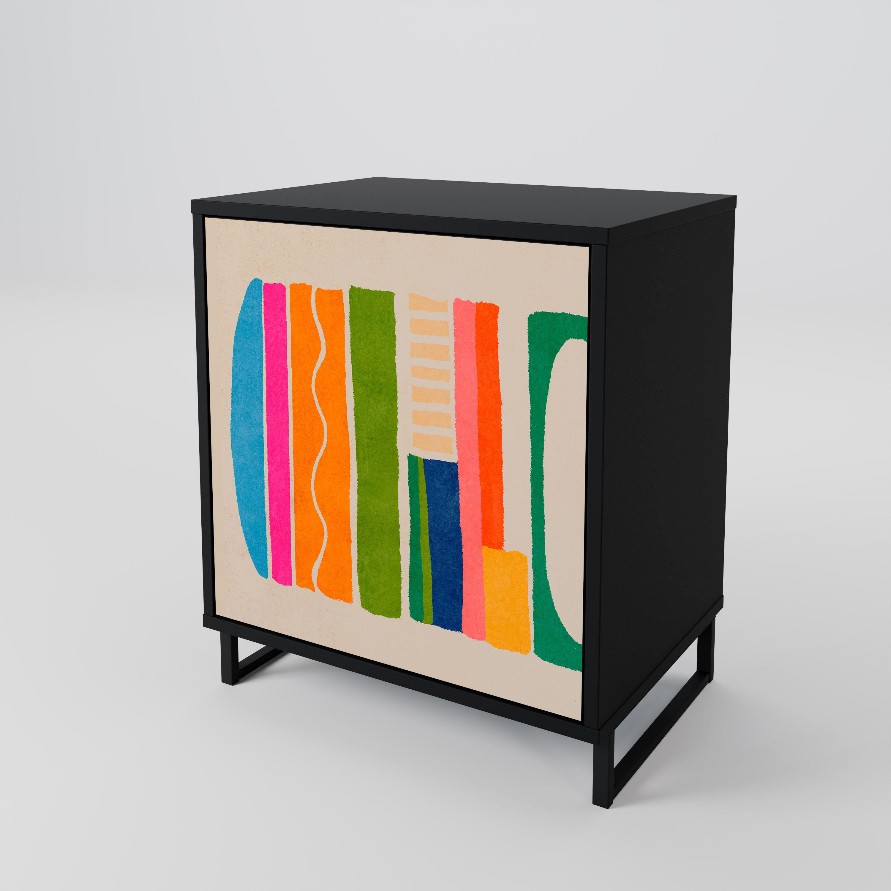GEOMETRIC SHINE 1-Door Sideboard