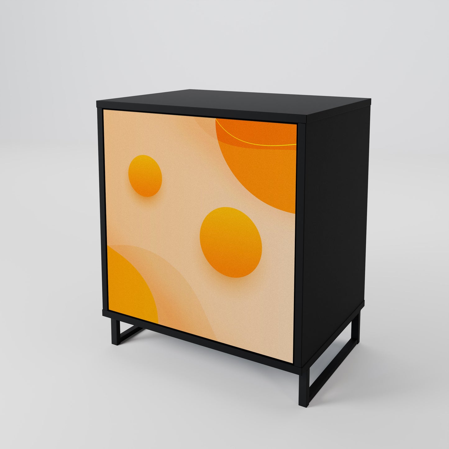 ORANGE ARRANGEMENT 1-Door Sideboard