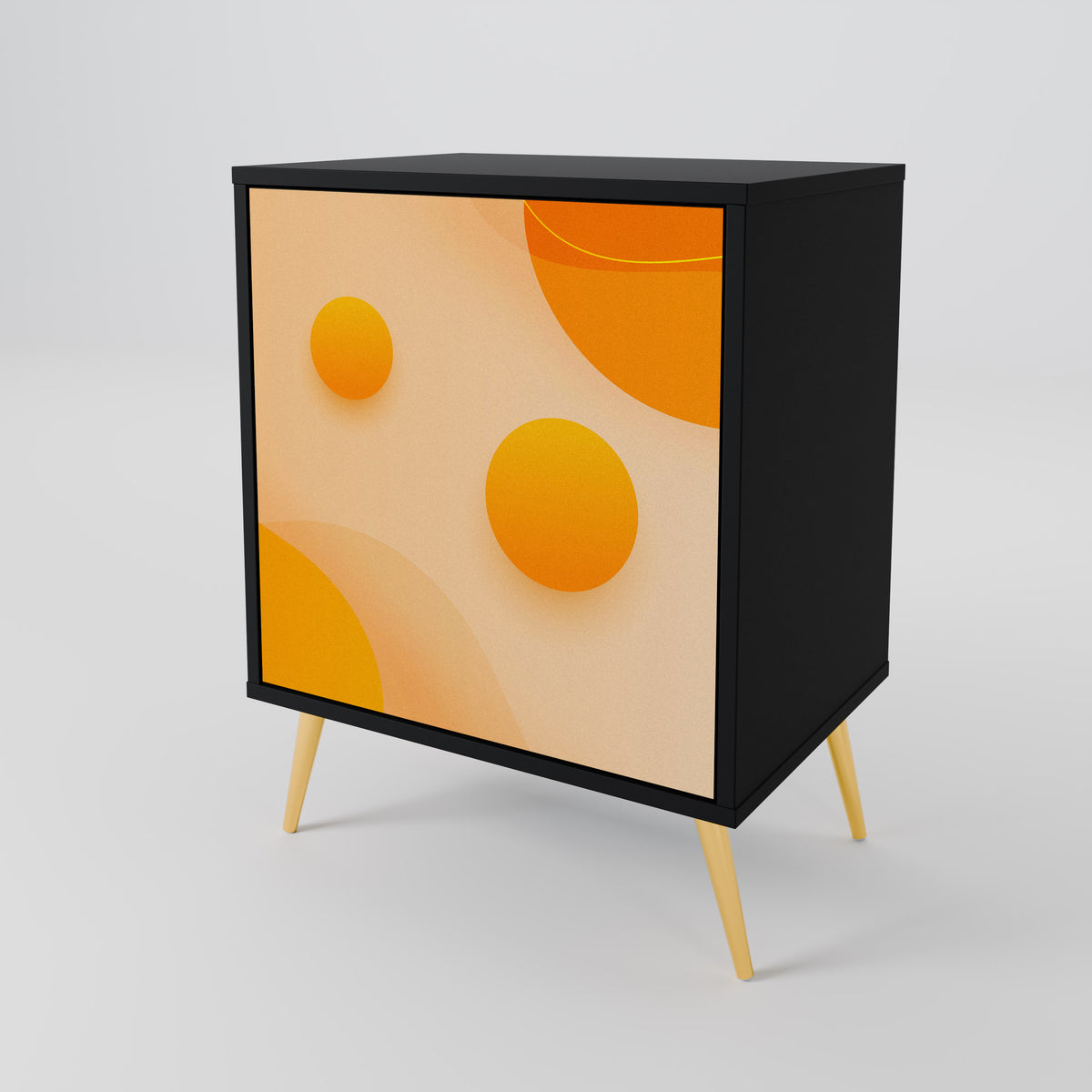 ORANGE ARRANGEMENT 1-Door Sideboard