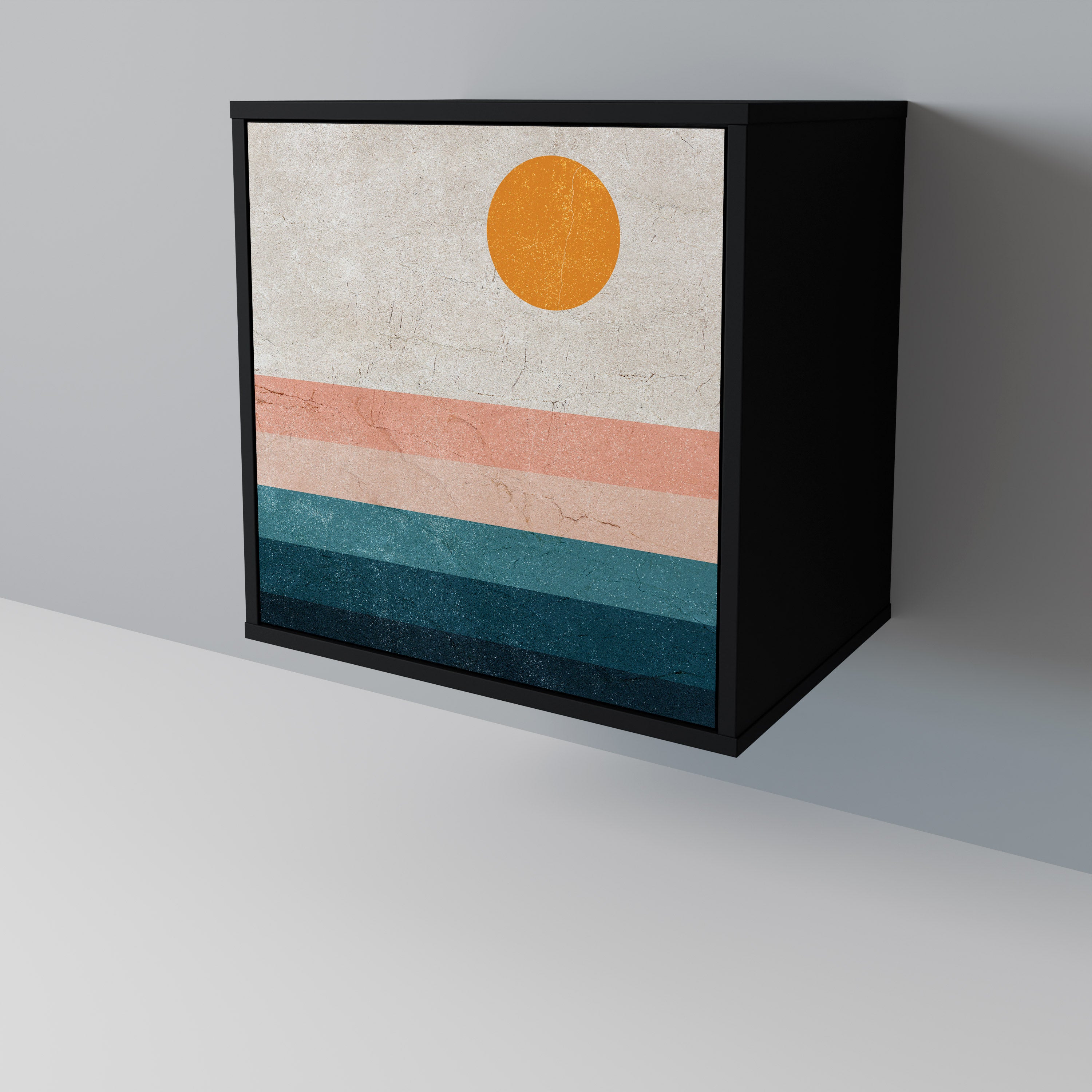 TWO HALVES 1-Door Sideboard