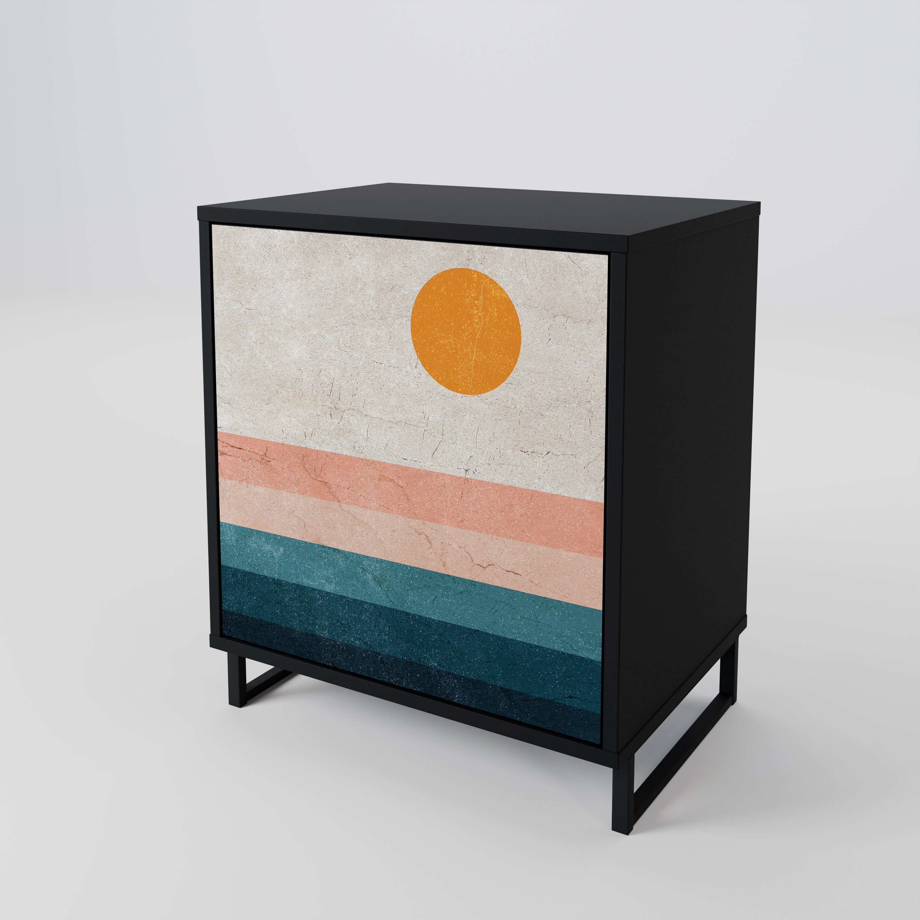 TWO HALVES 1-Door Sideboard