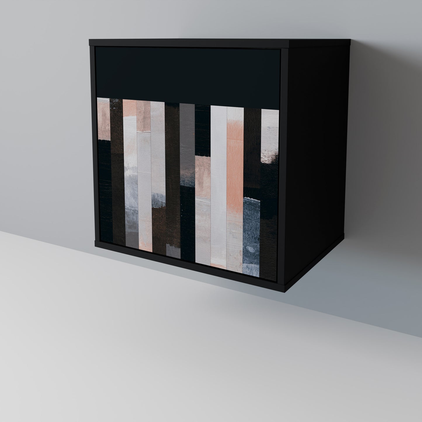 COLLAGE OF RECTANGLES 1-Door Sideboard