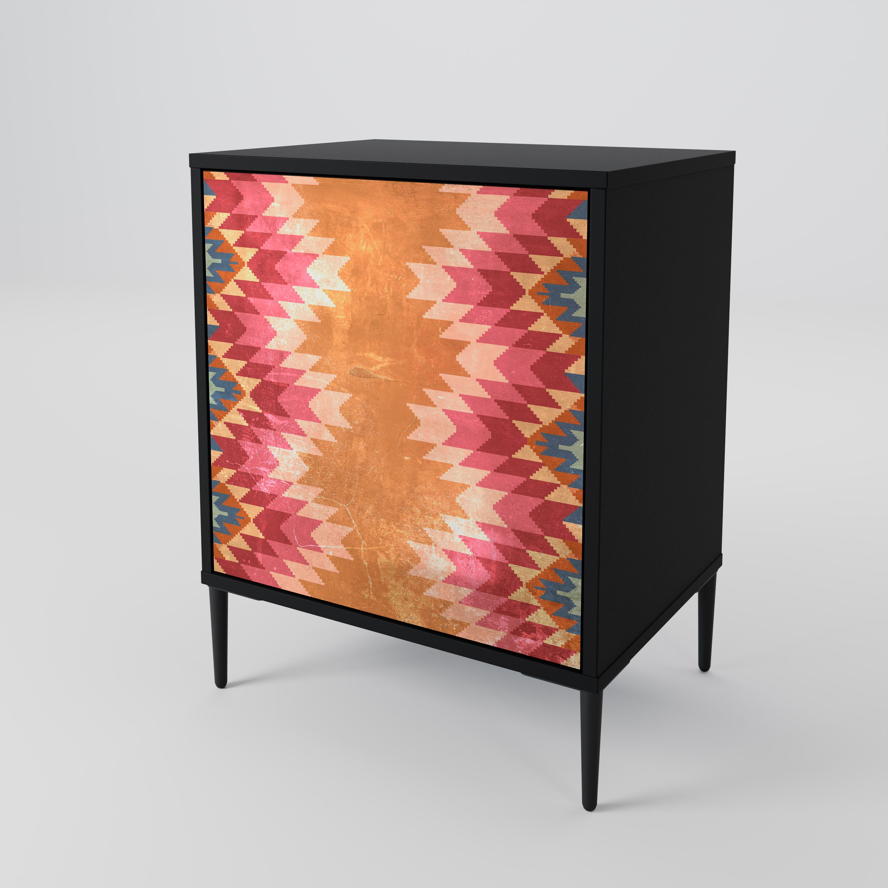 INDIAN FOLK 1-Door Sideboard