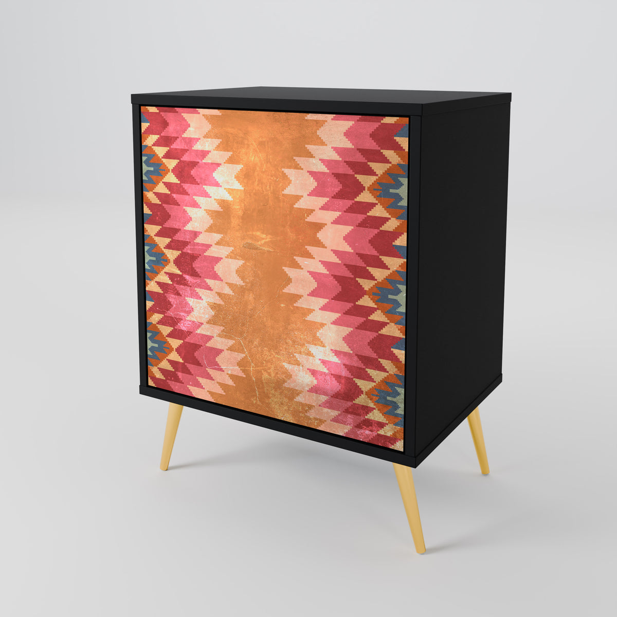 INDIAN FOLK 1-Door Sideboard