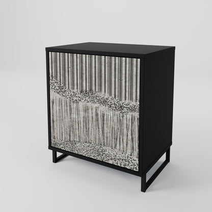 GRAIN LINES 1-Door Sideboard