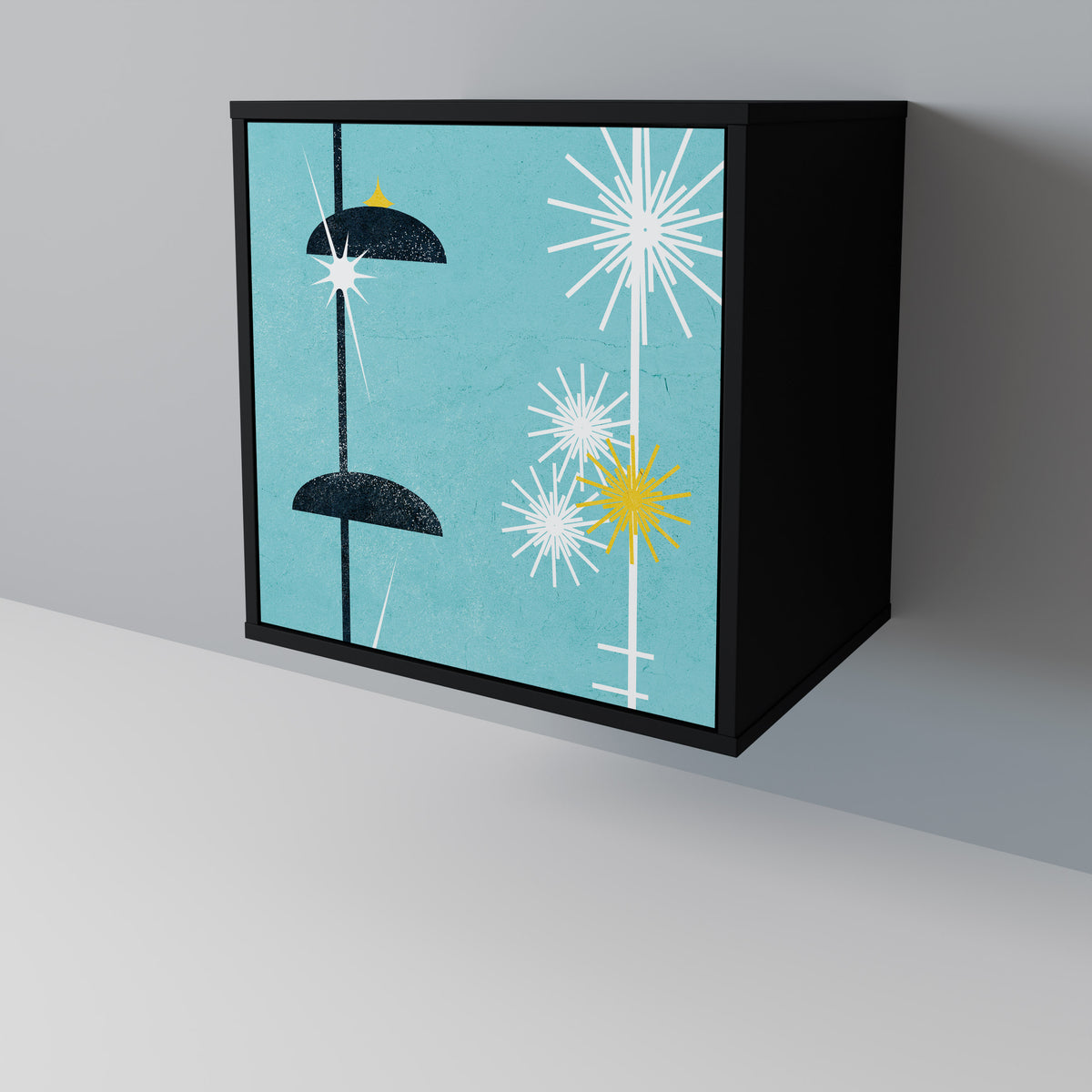PATHS TO HAPPINESS 1-Door Sideboard