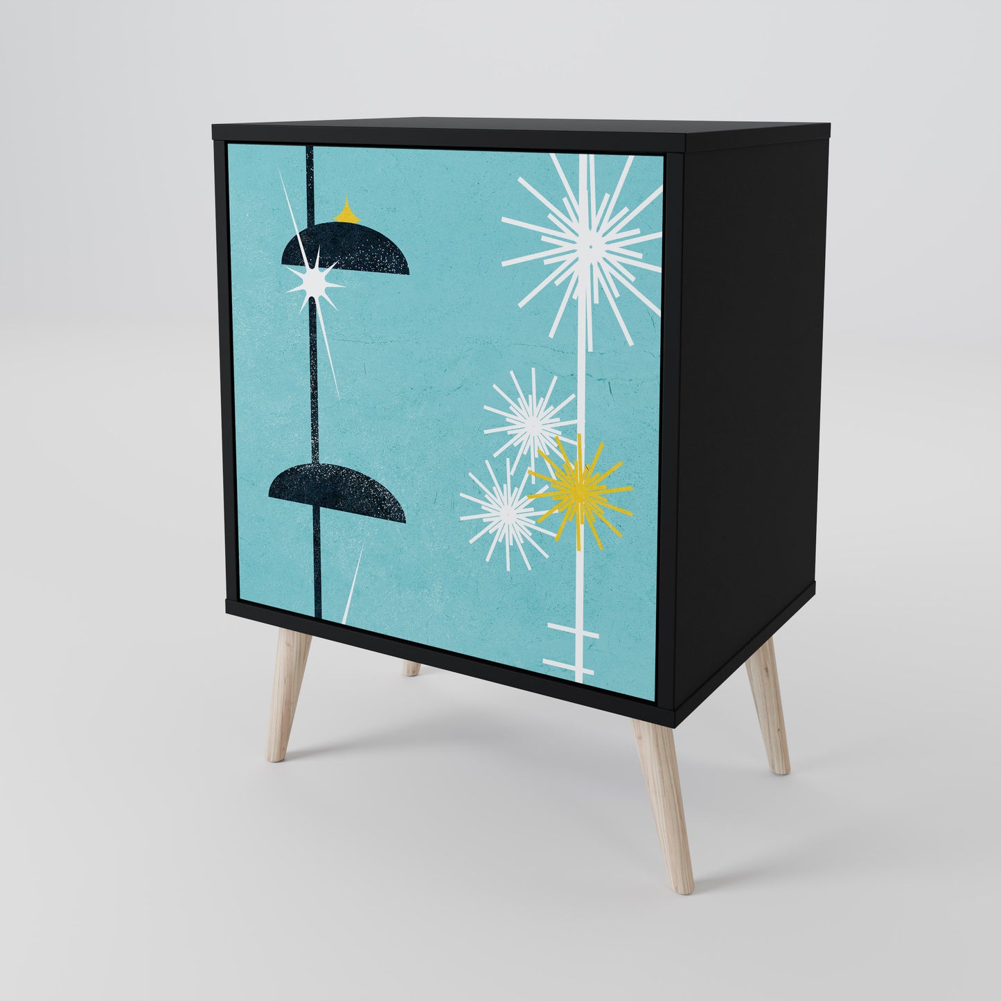 PATHS TO HAPPINESS 1-Door Sideboard