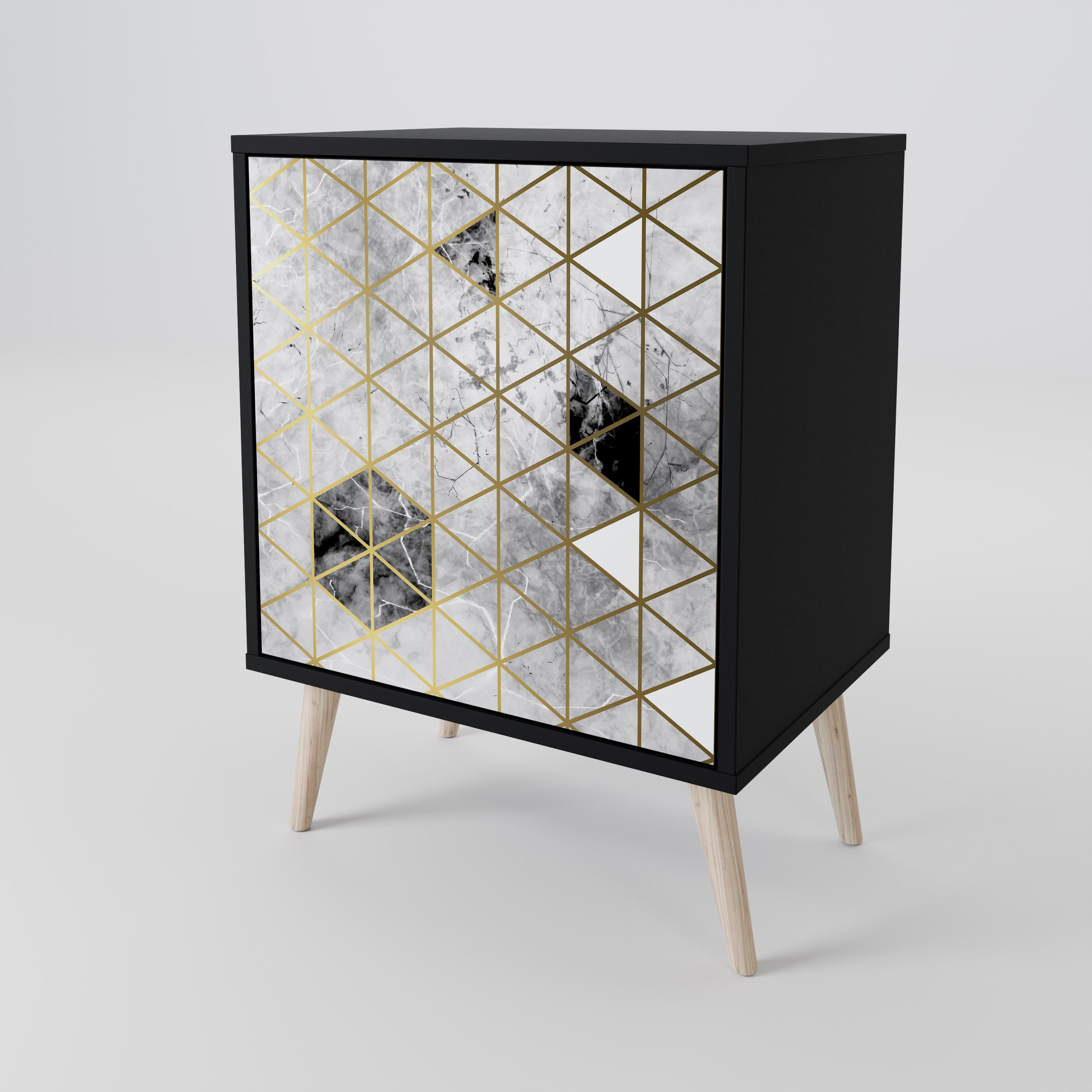 ASHEN ARIA 1-Door Sideboard