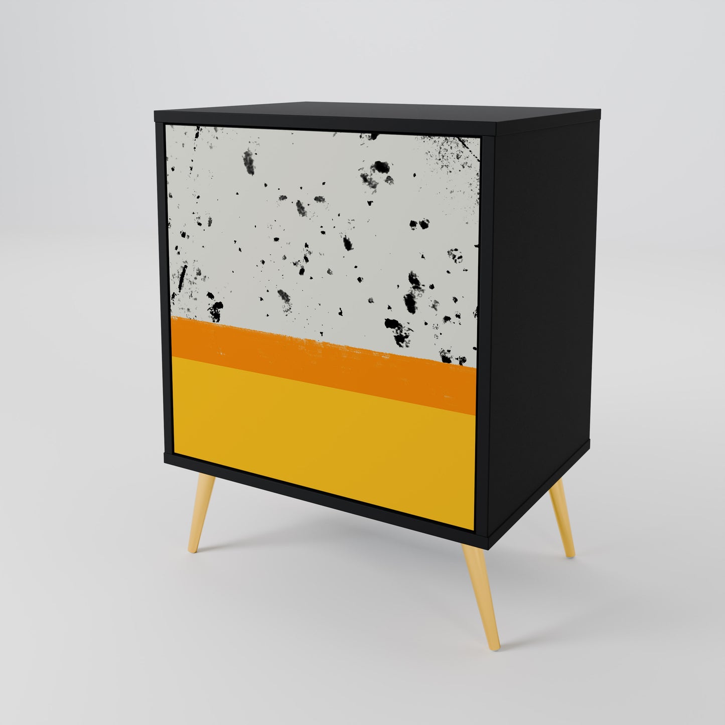 DYED BY ORANGE 1-Door Sideboard