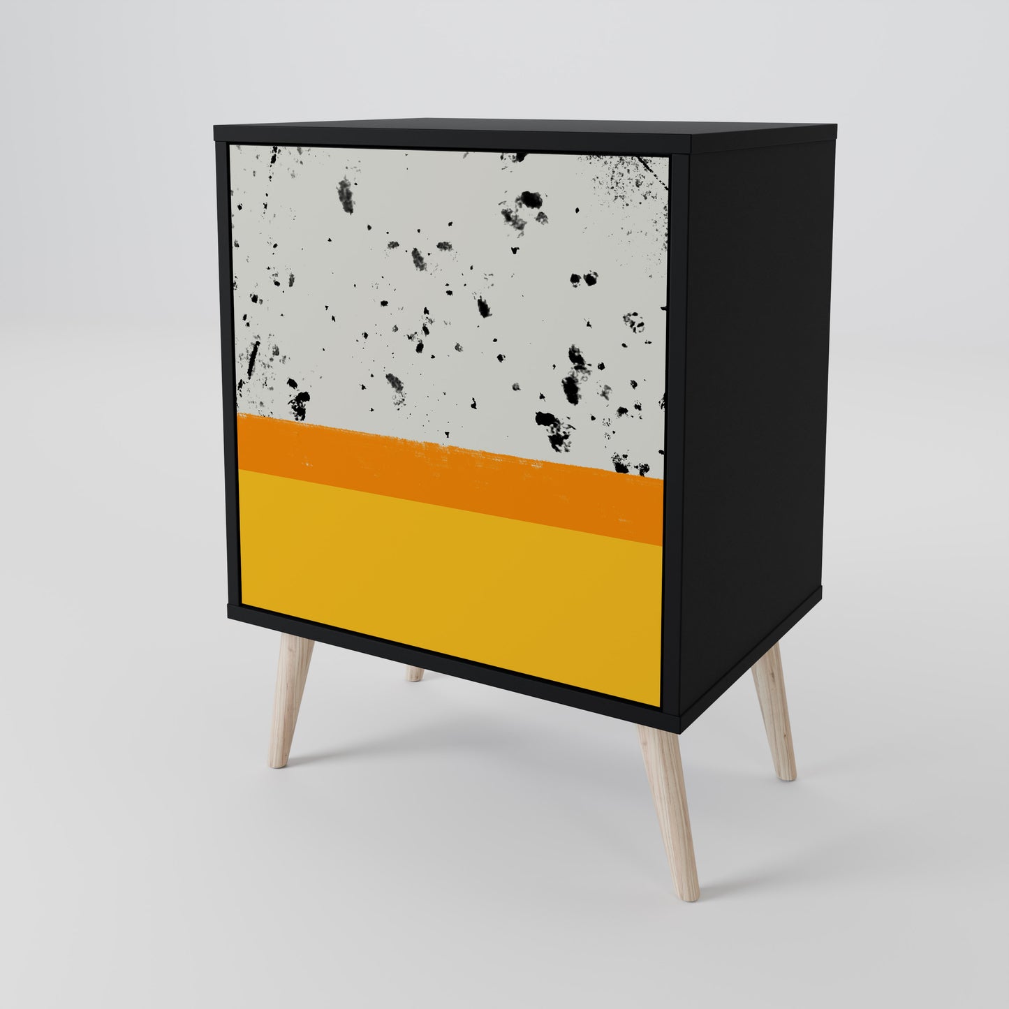 DYED BY ORANGE 1-Door Sideboard