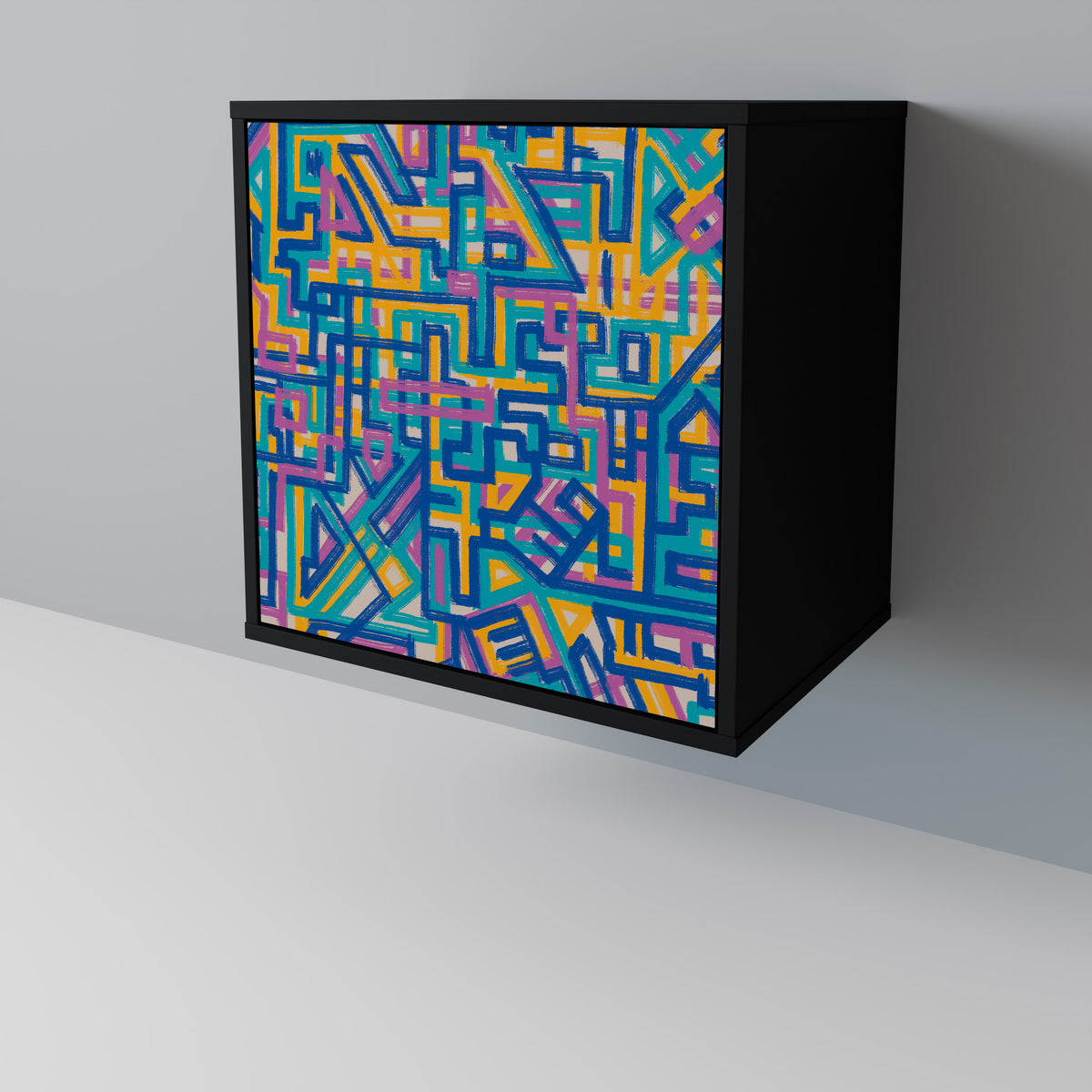 MEMORIES MAP 1-Door Sideboard
