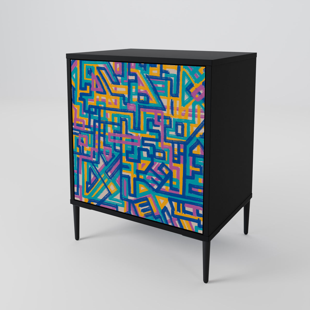 MEMORIES MAP 1-Door Sideboard