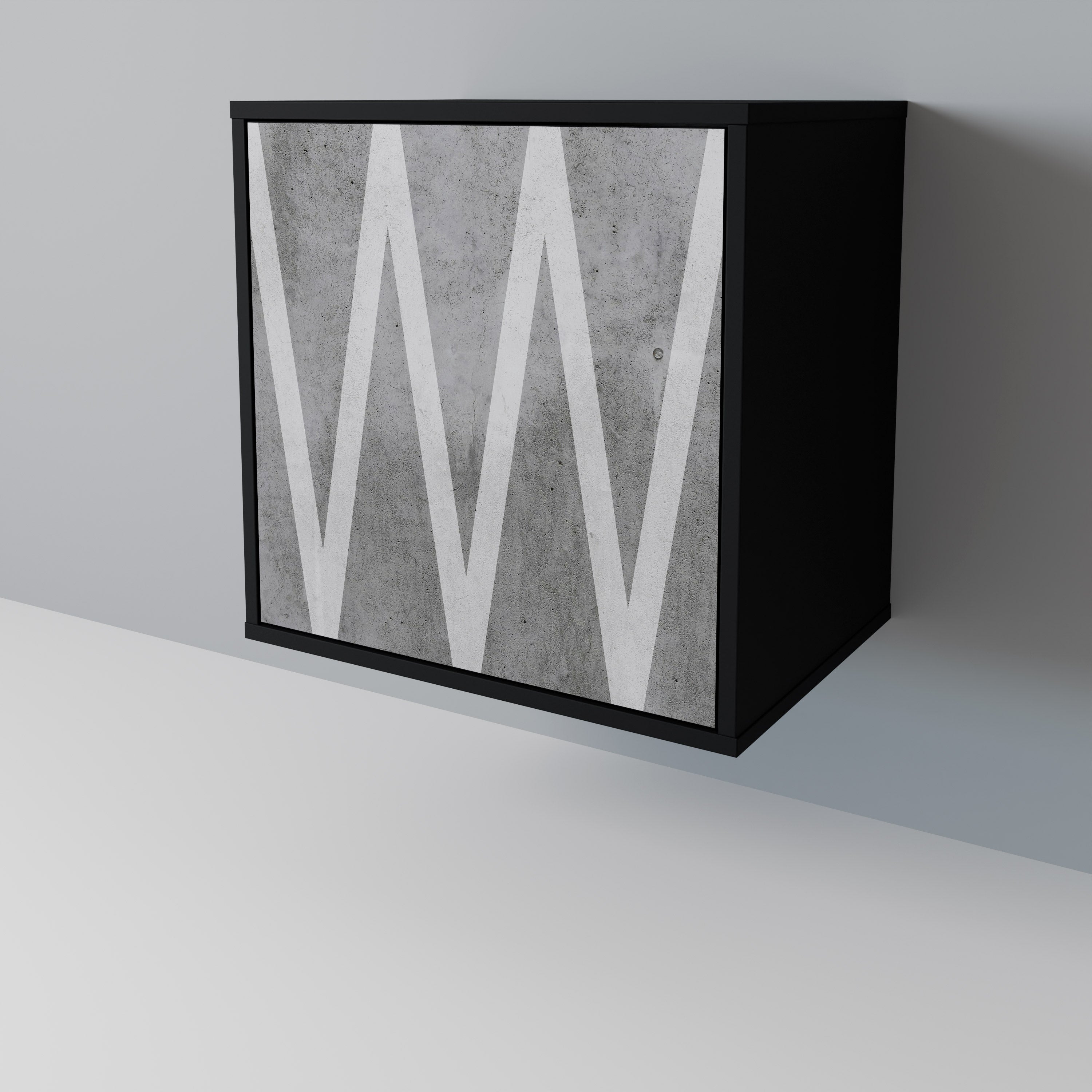 SOLID ZIG ZAG 1-Door Sideboard