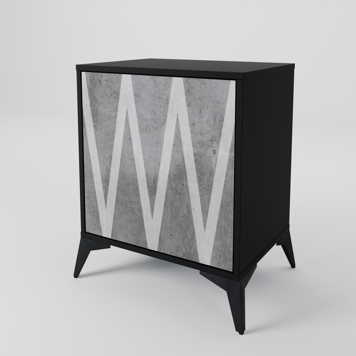 SOLID ZIG ZAG 1-Door Sideboard