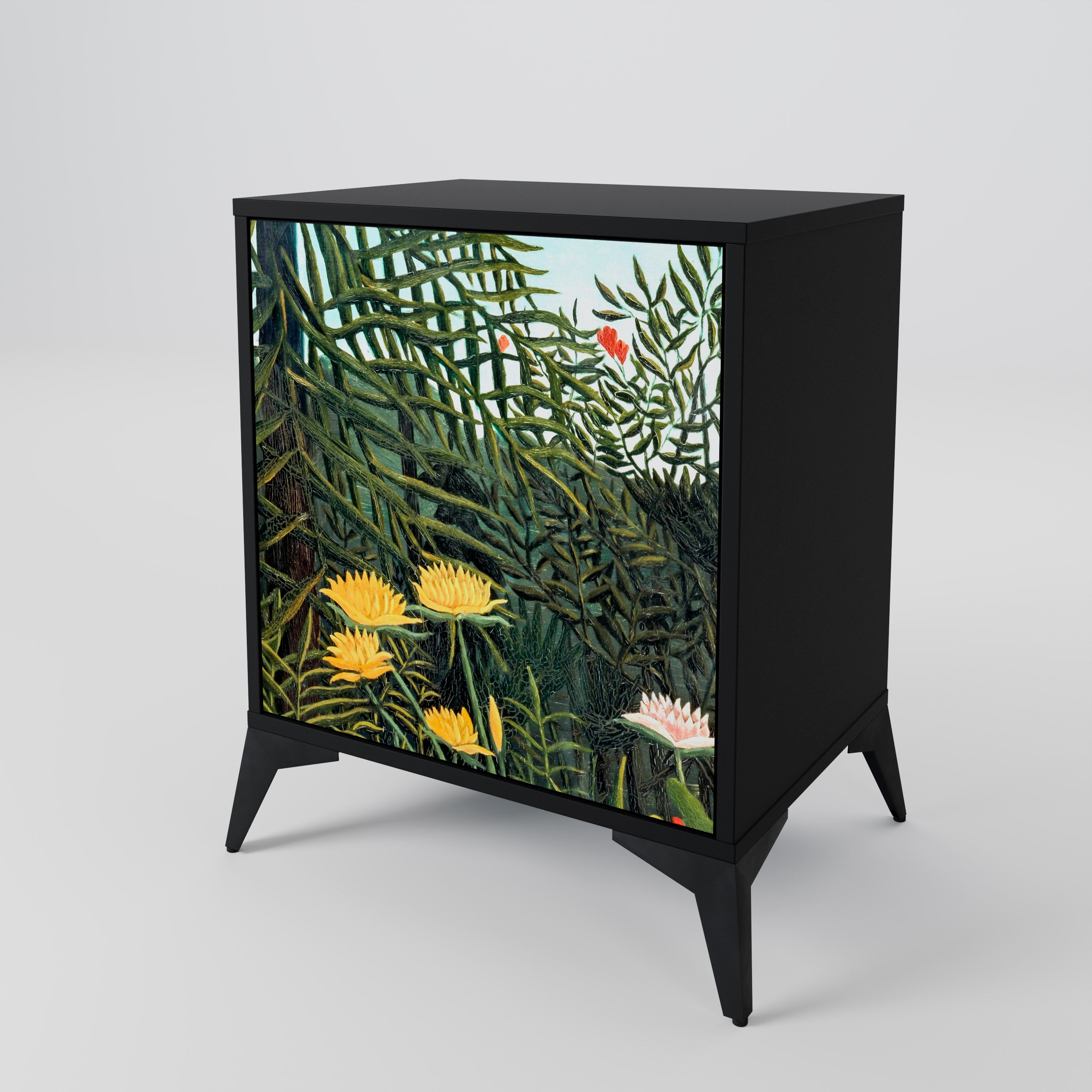 VIRGIN FOREST WITH SUNSET 1-Door Sideboard