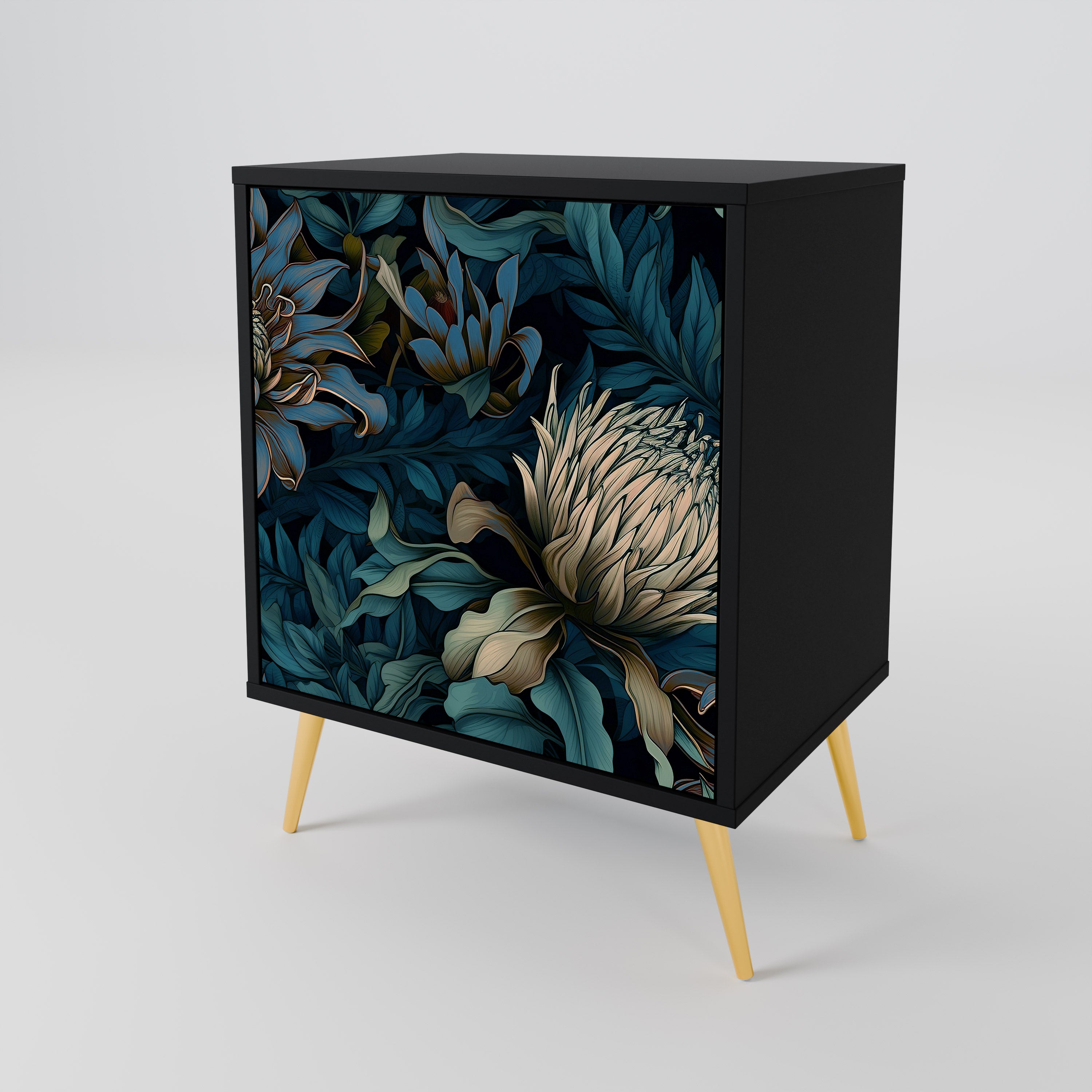 TWILIGHT BLOOM 1-Door Sideboard
