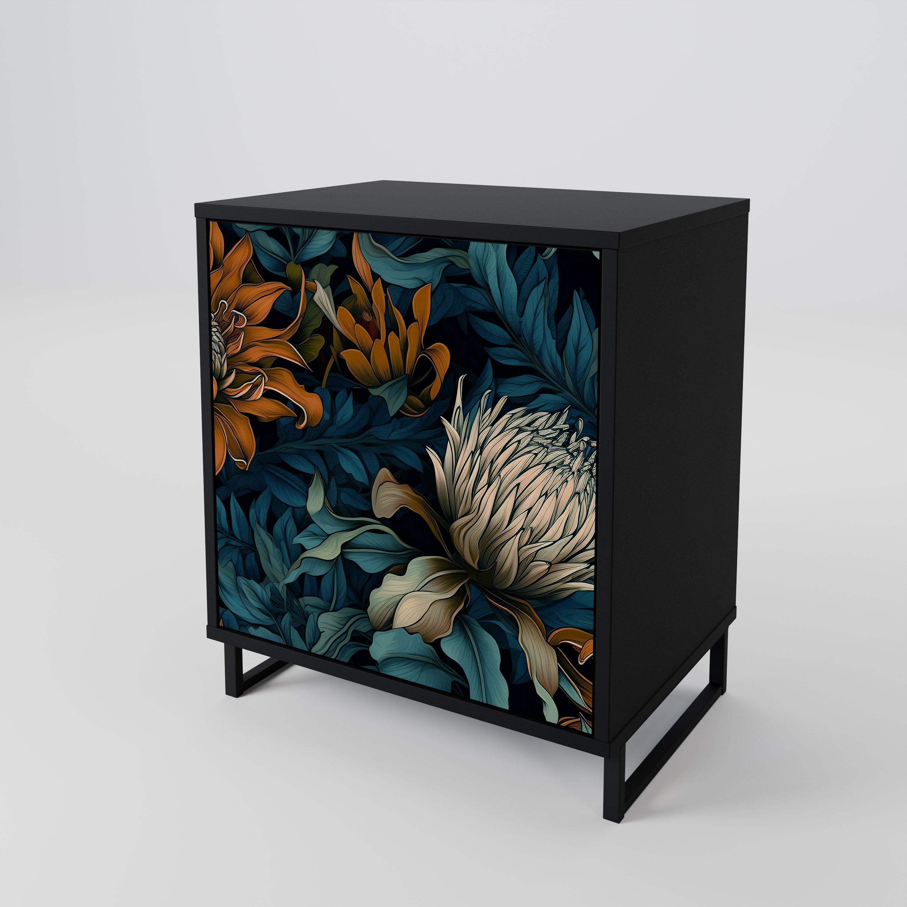 MORNING BLOOM 1-Door Sideboard