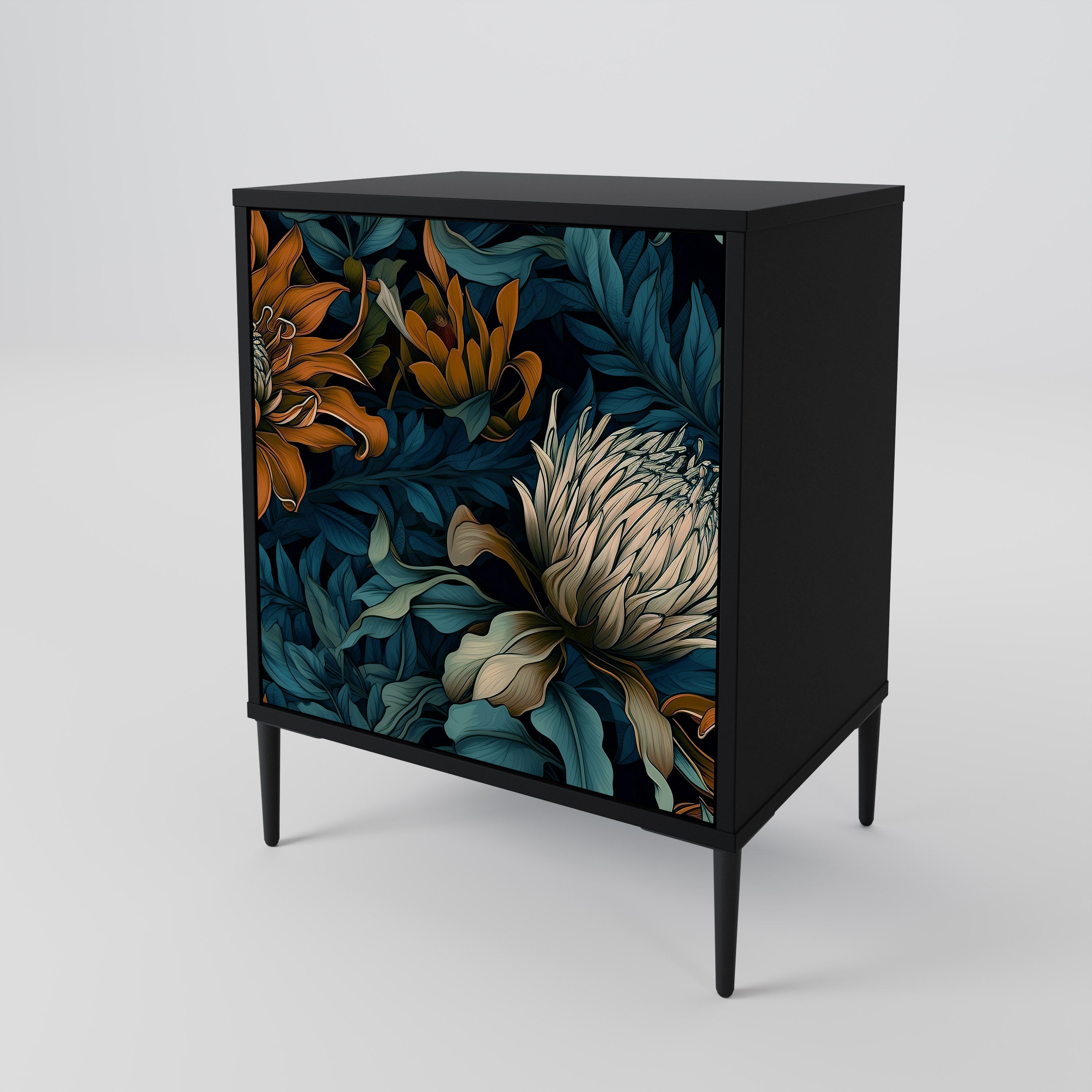 MORNING BLOOM 1-Door Sideboard