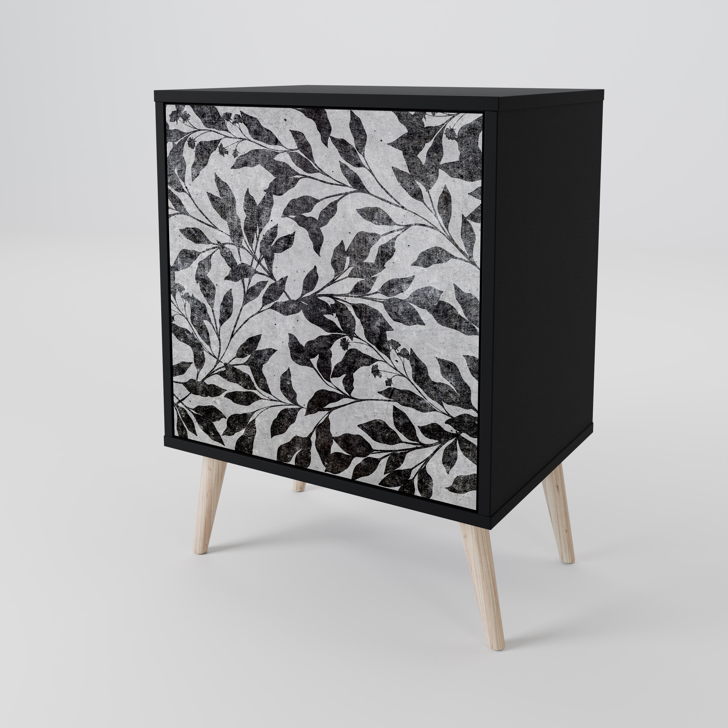 CHARCOAL SPROUT 1-Door Sideboard