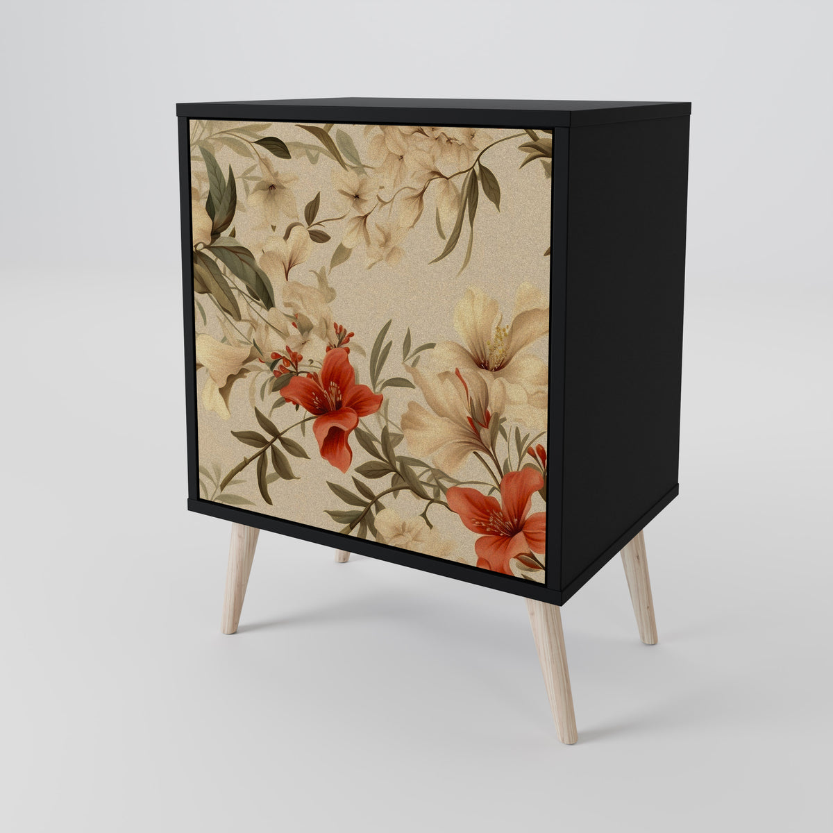 BLOOMING HARMONY 1-Door Sideboard