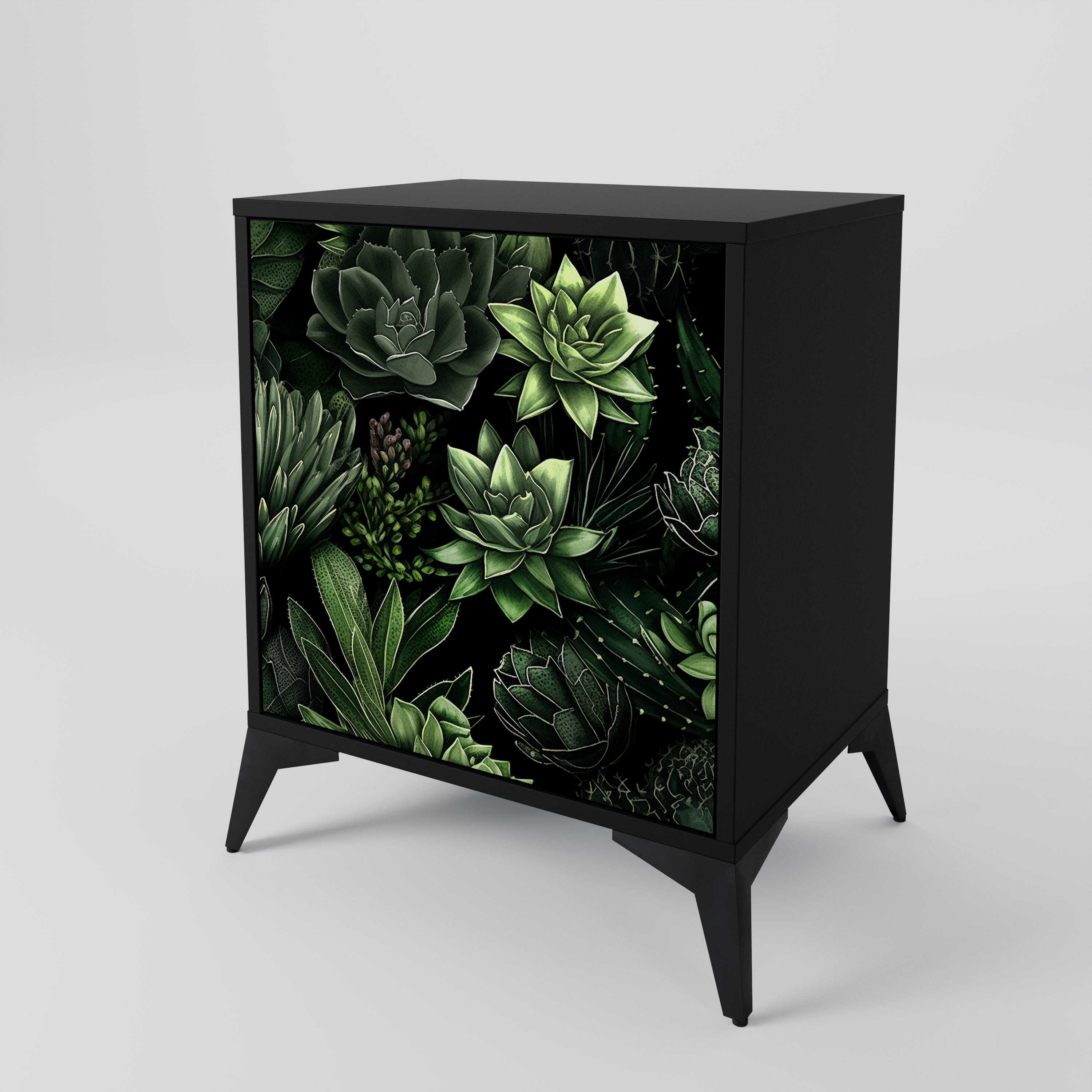 SUCCULENT JUNGLE 1-Door Sideboard