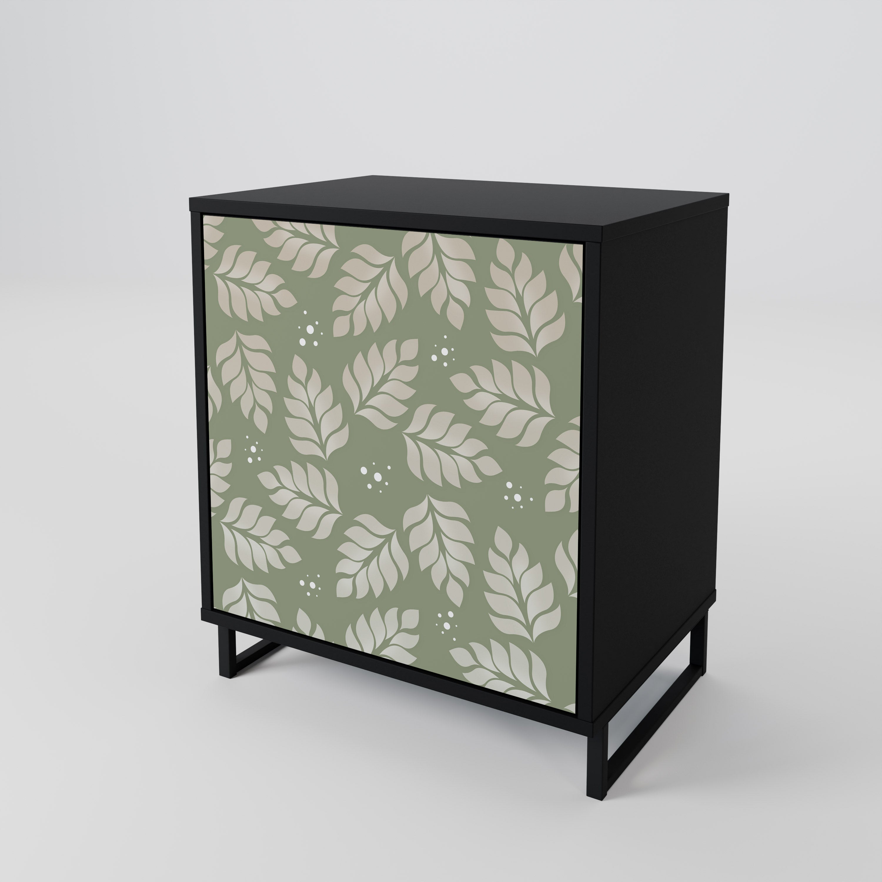 LEAVES ON GREEN 1-Door Sideboard