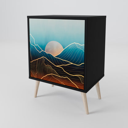 LUNAR SECRETS 1-Door Sideboard