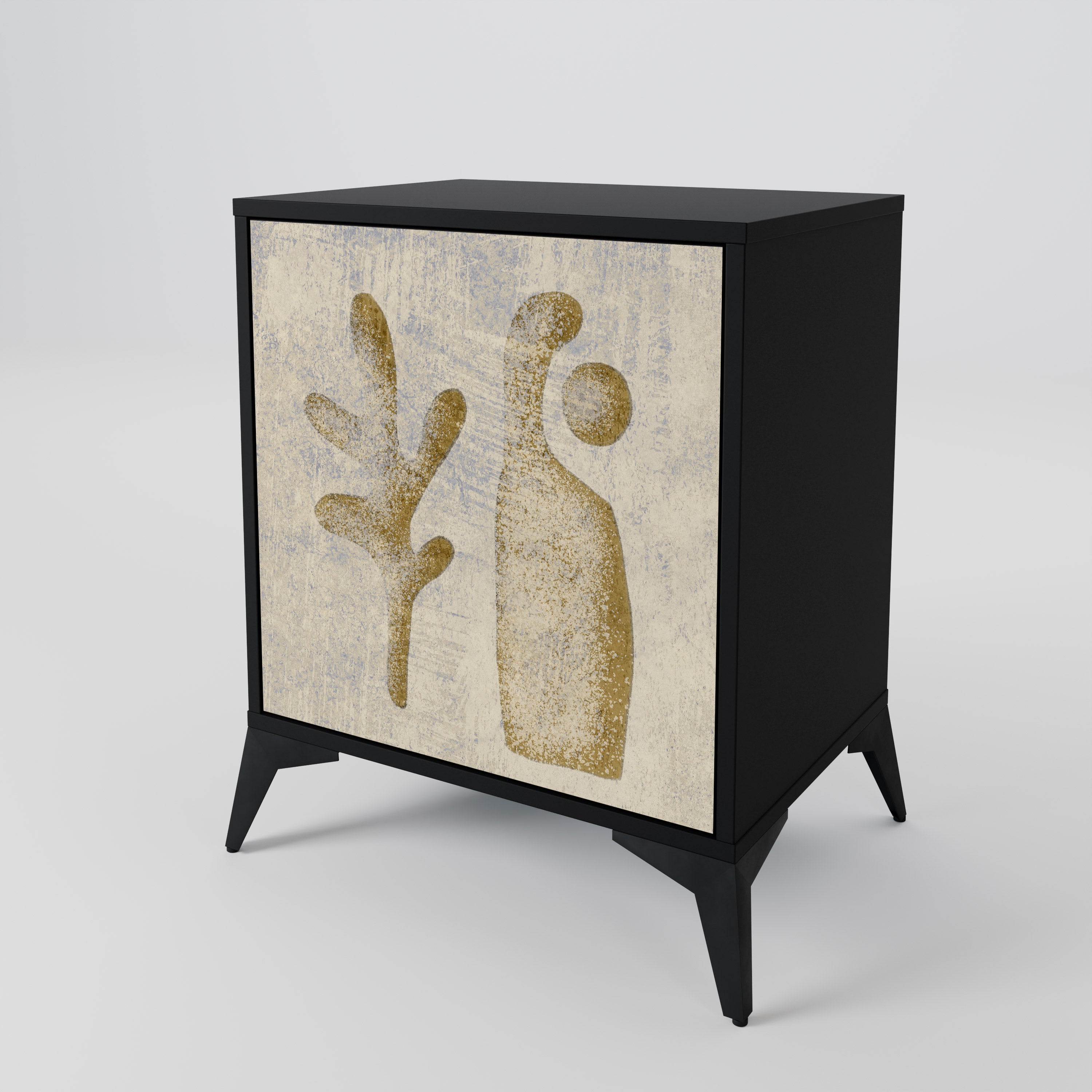 SAND SCULPTURES 1-Door Sideboard