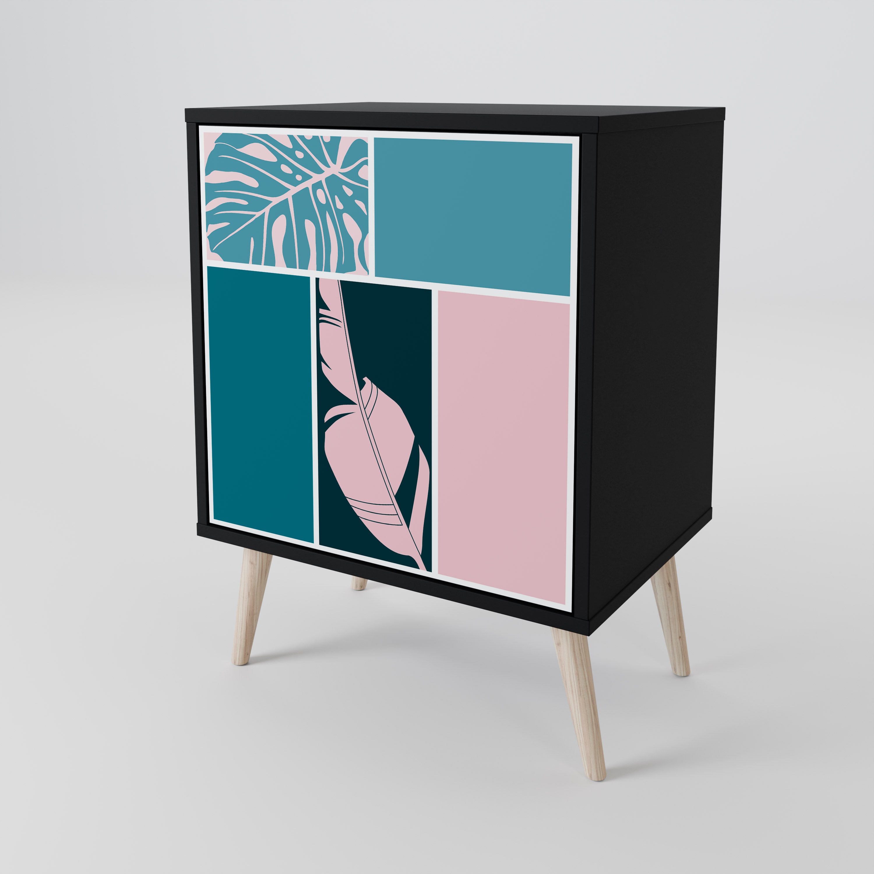 COMBINATION OF SHAPES 1-Door Sideboard