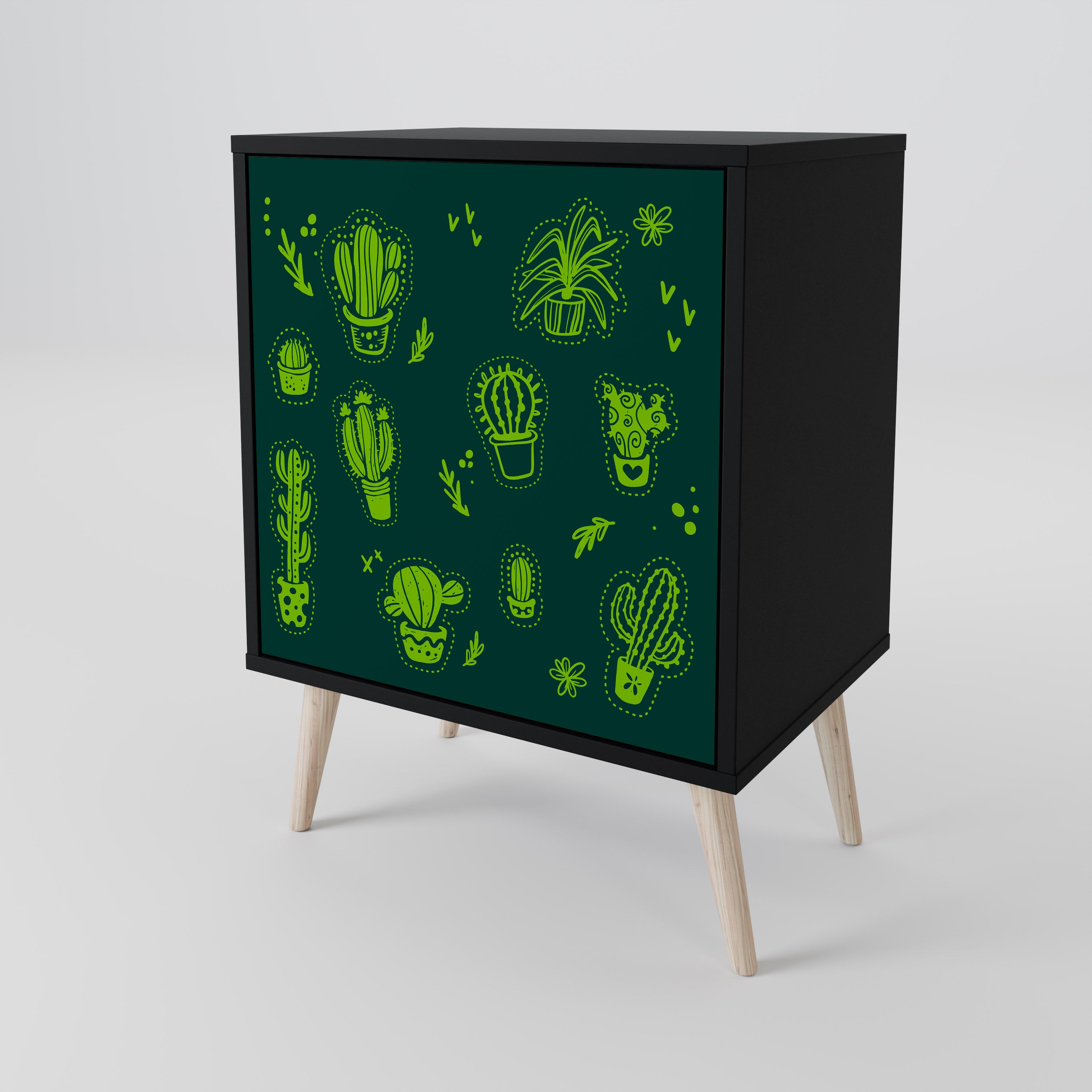 DESERT GREEN 1-Door Sideboard