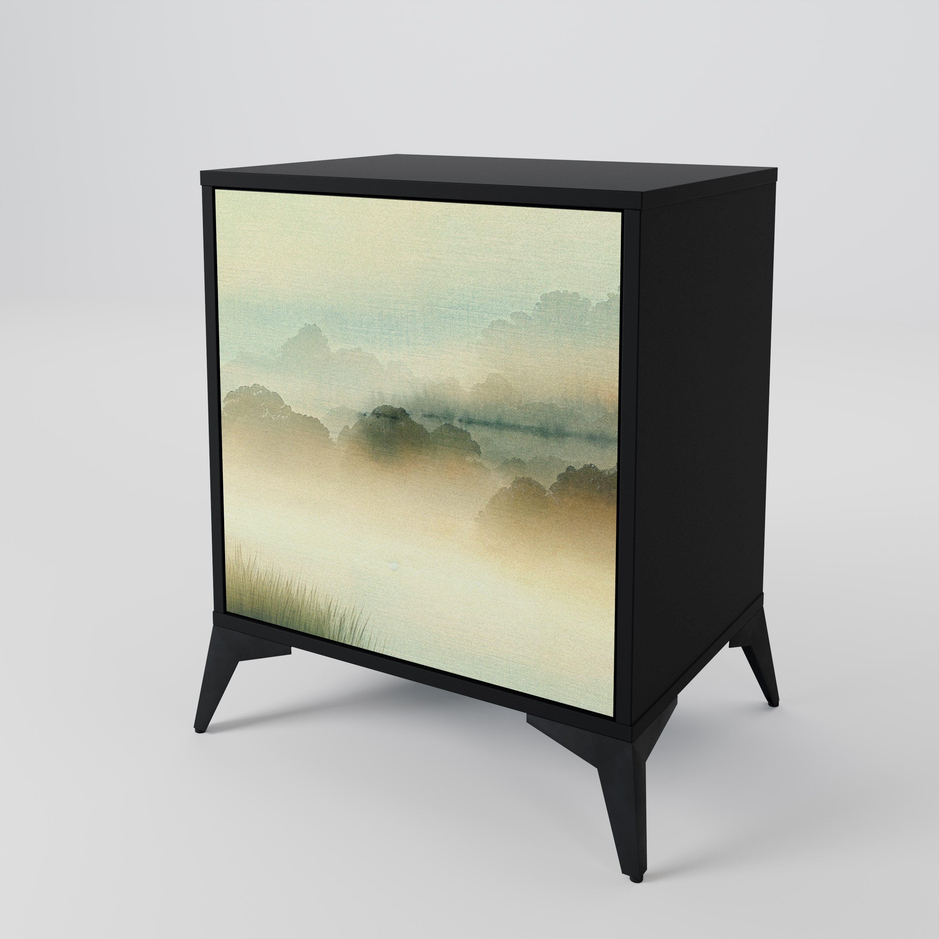 MORNING BY THE LAKE 1-Door Sideboard
