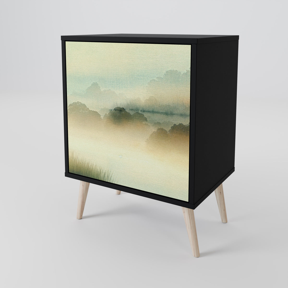 MORNING BY THE LAKE 1-Door Sideboard