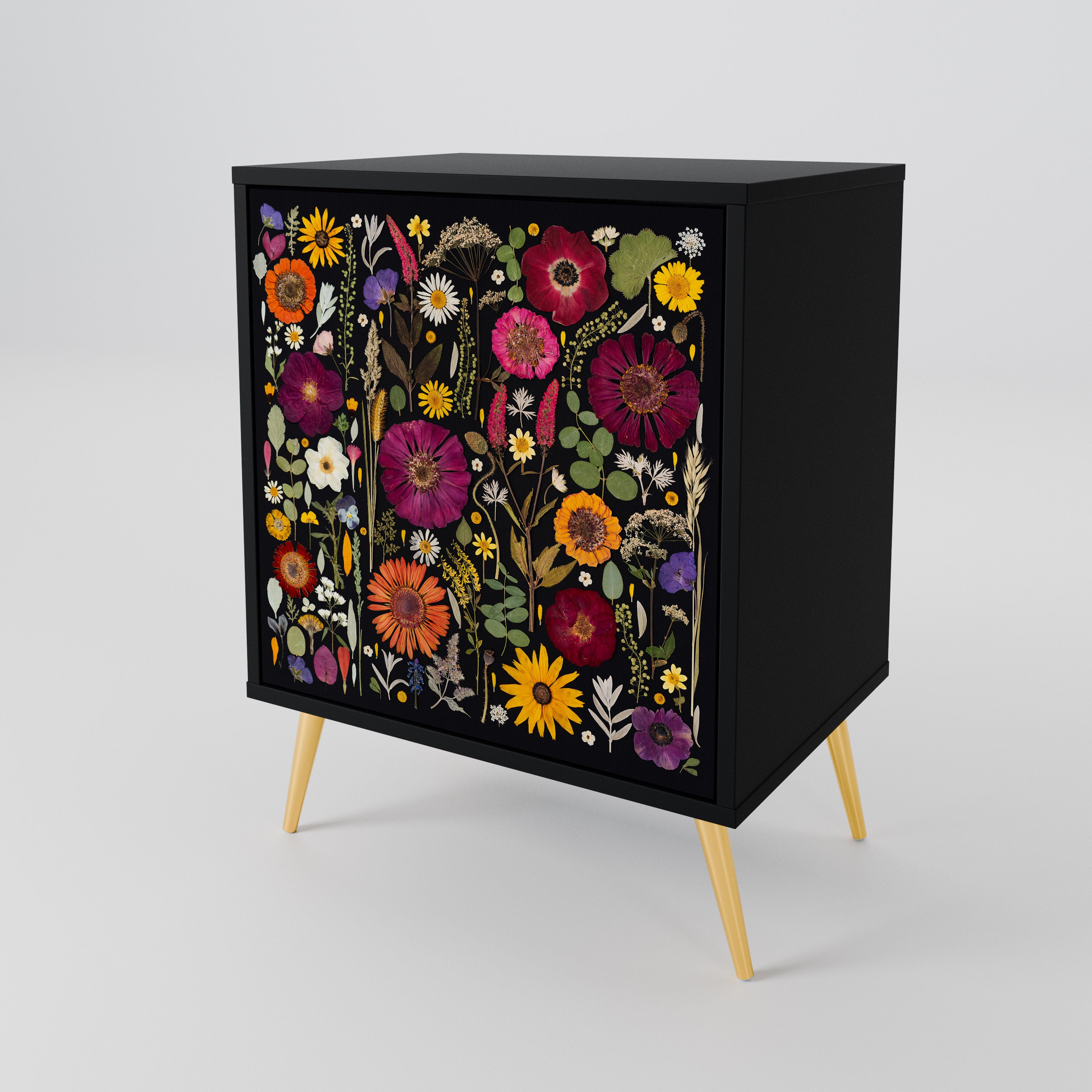 MIDNIGHT GARDEN 1-Door Sideboard
