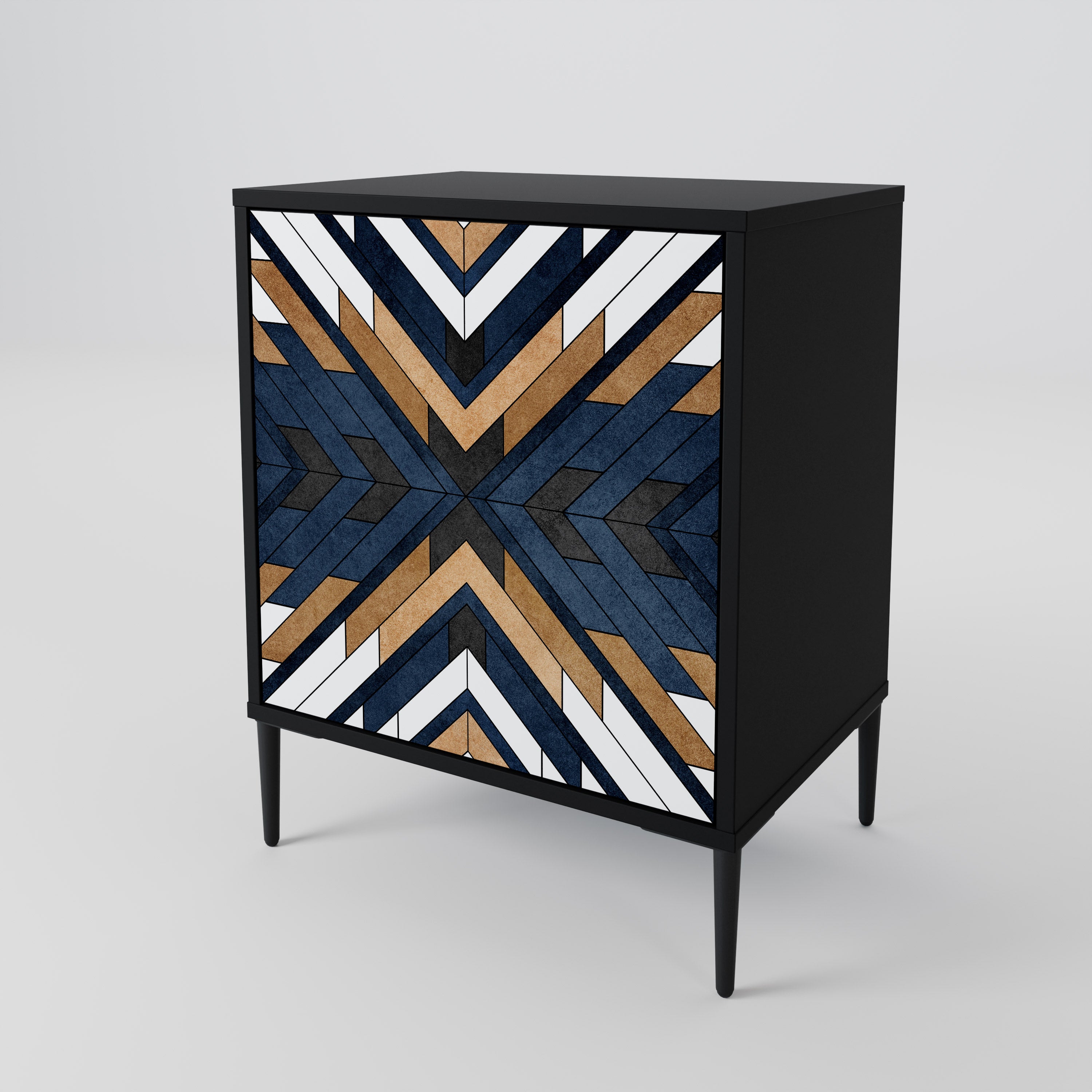ARTFUL GEOMETRY 1-Door Sideboard