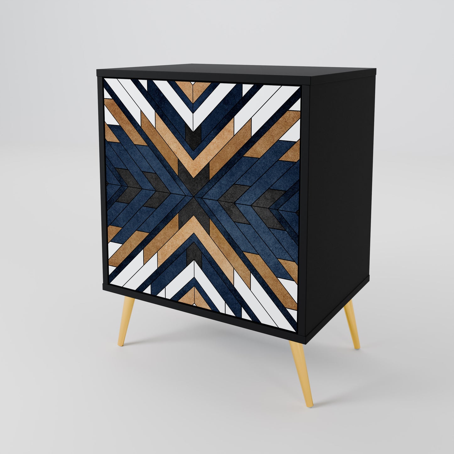 ARTFUL GEOMETRY 1-Door Sideboard
