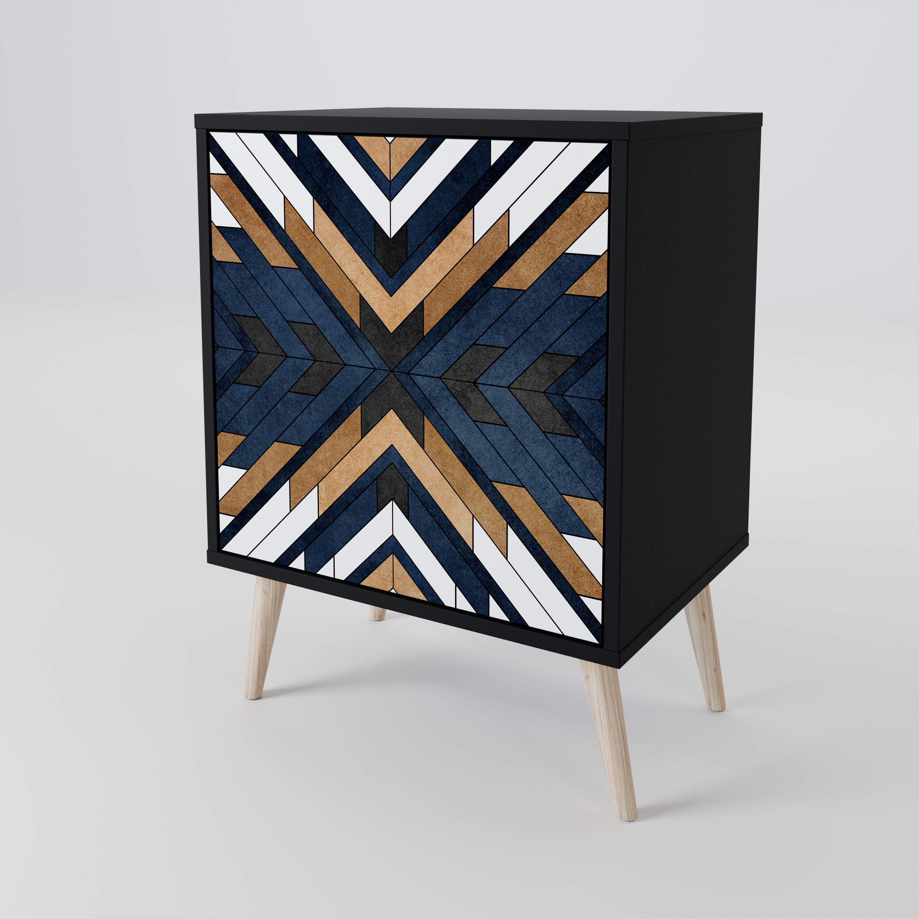 ARTFUL GEOMETRY 1-Door Sideboard
