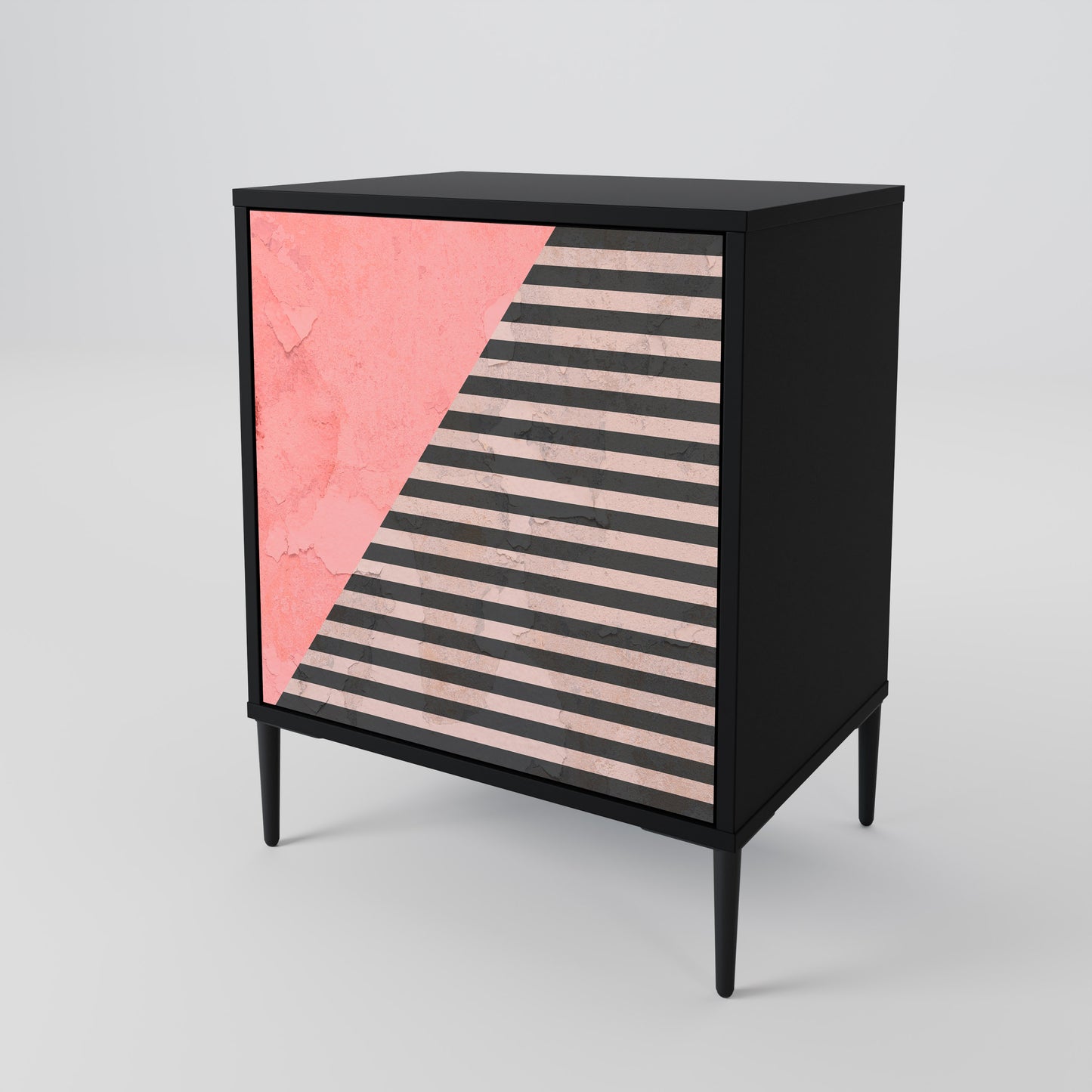 GLAMOROUS STRIPE 1-Door Sideboard