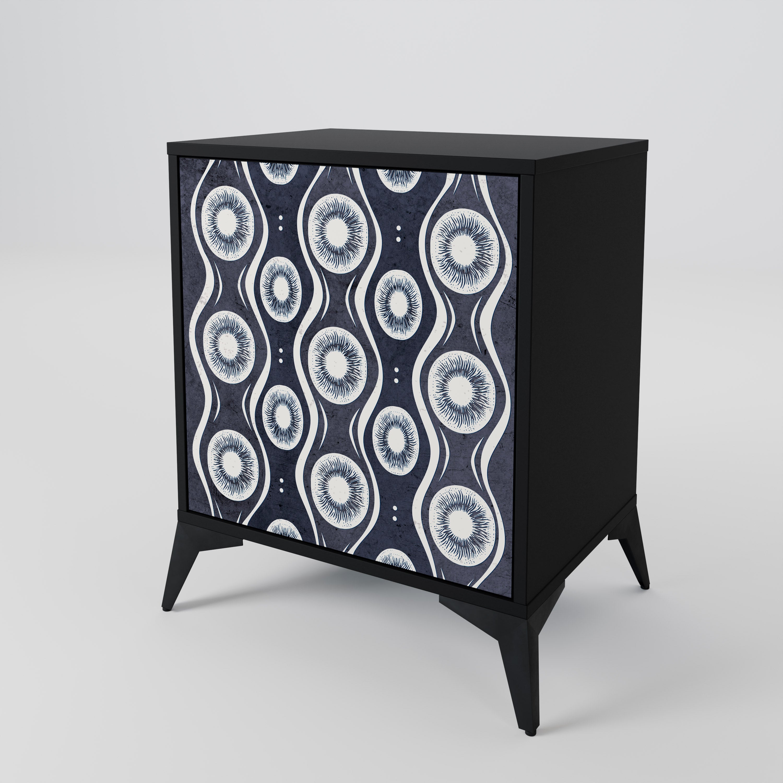 GRAPHITE EYES 1-Door Sideboard