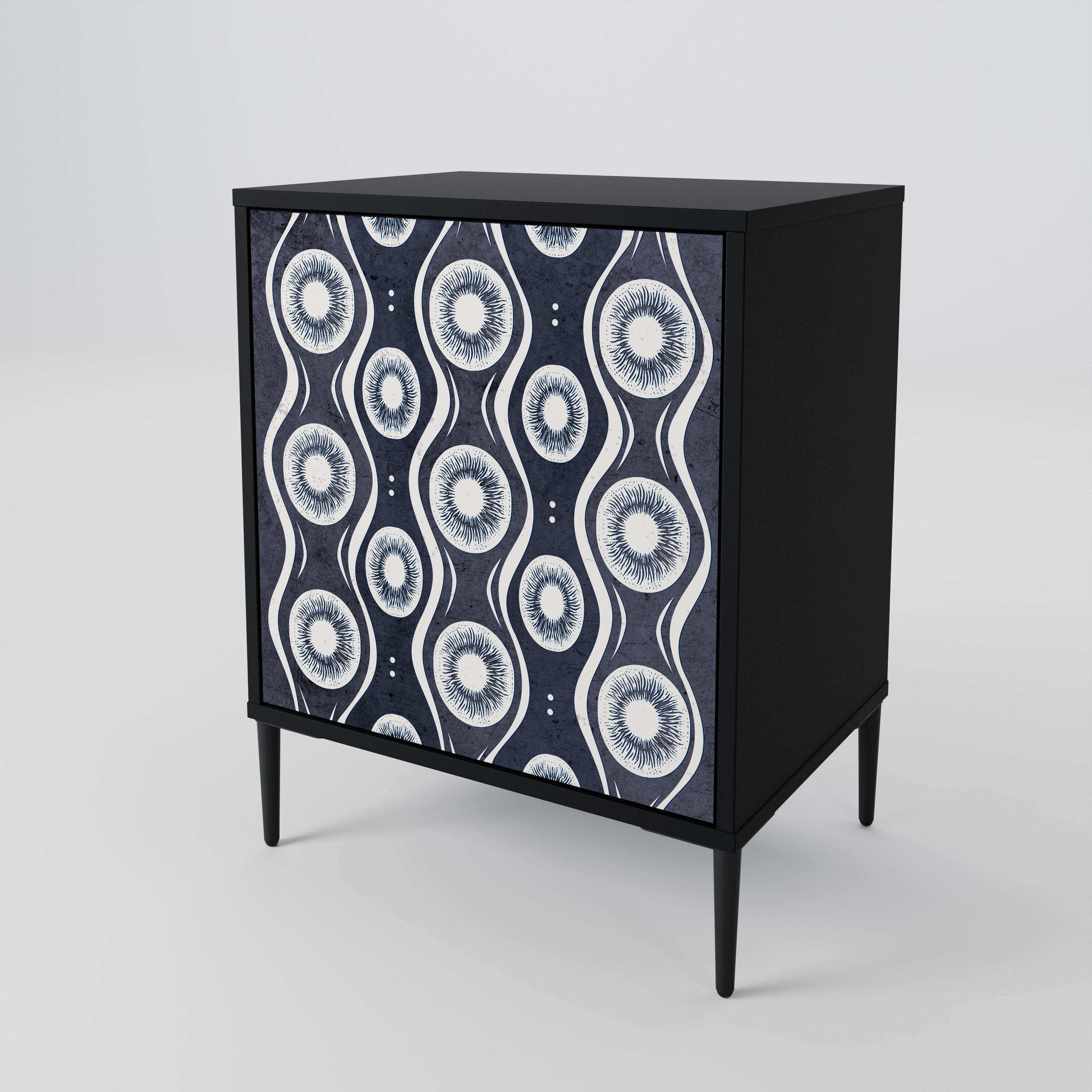 GRAPHITE EYES 1-Door Sideboard