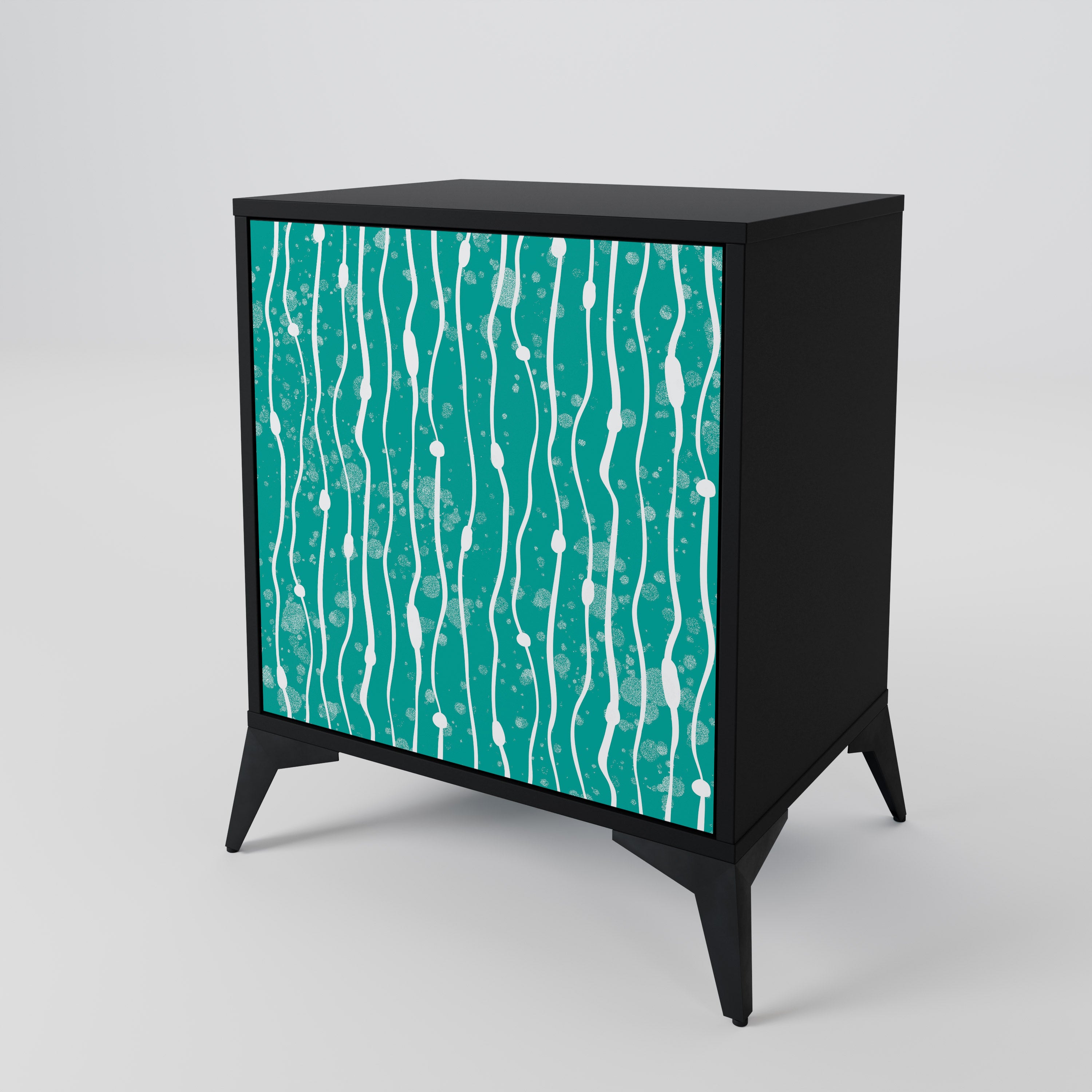 TURQUOISE RAIN 1-Door Sideboard