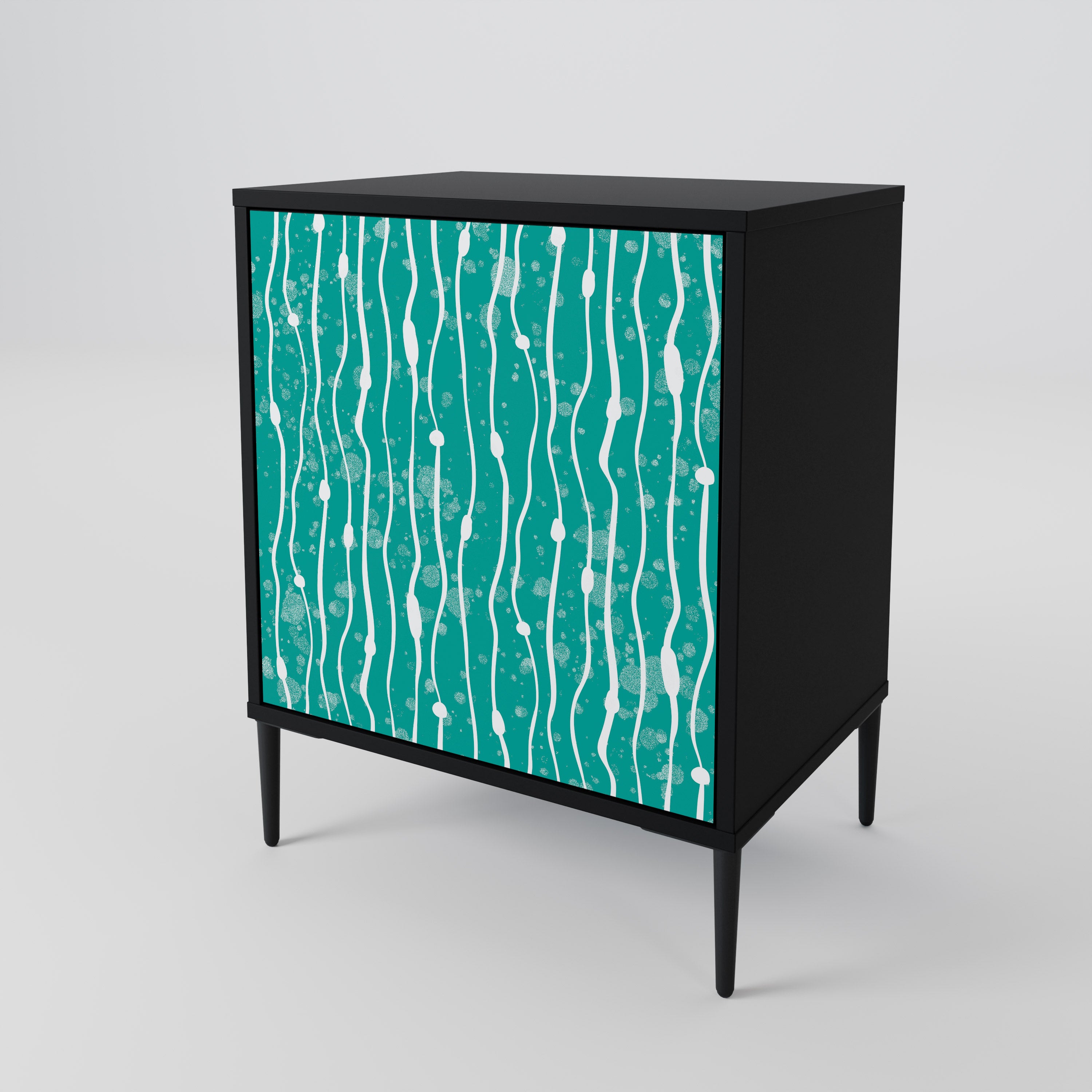 TURQUOISE RAIN 1-Door Sideboard