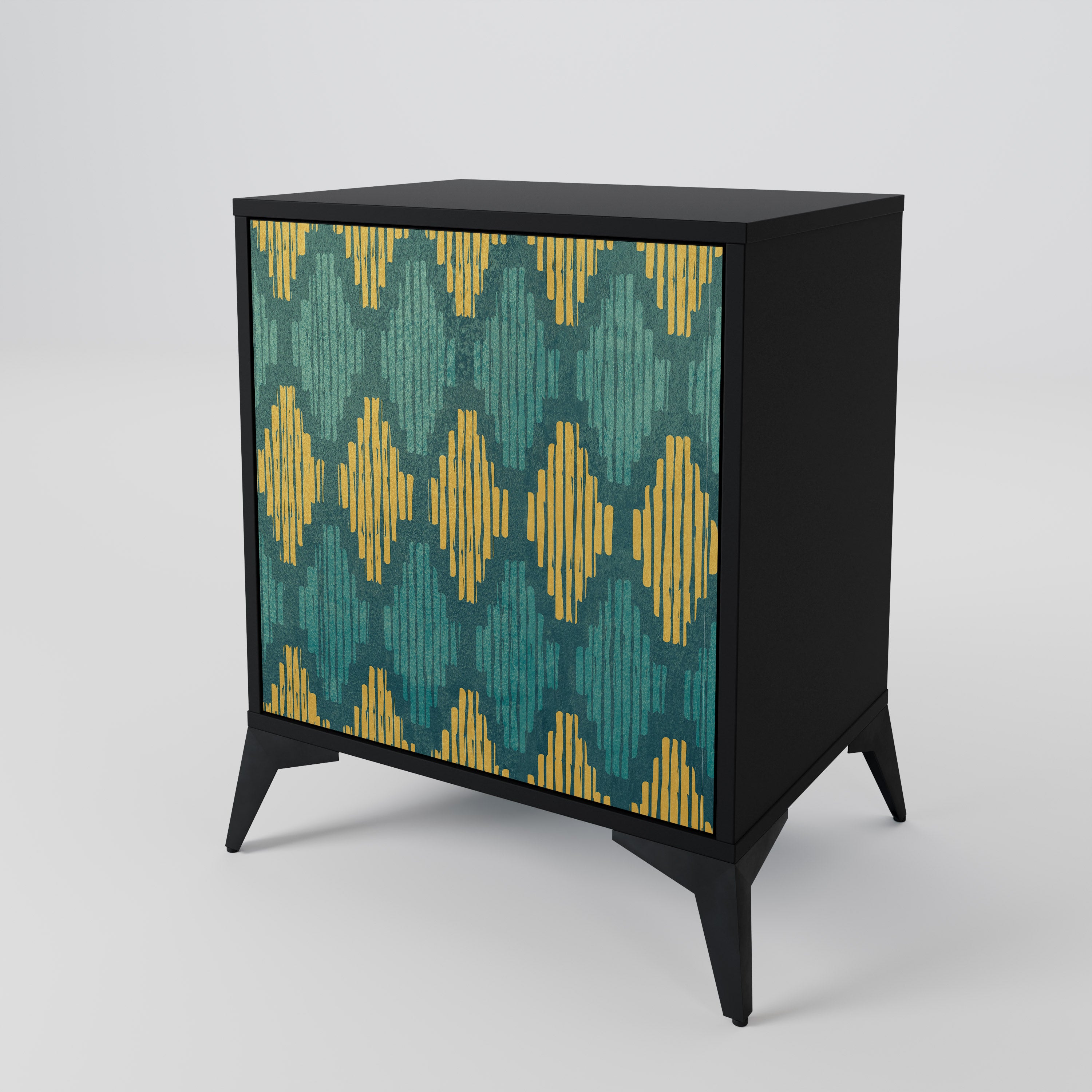 POLYGONS 1-Door Sideboard