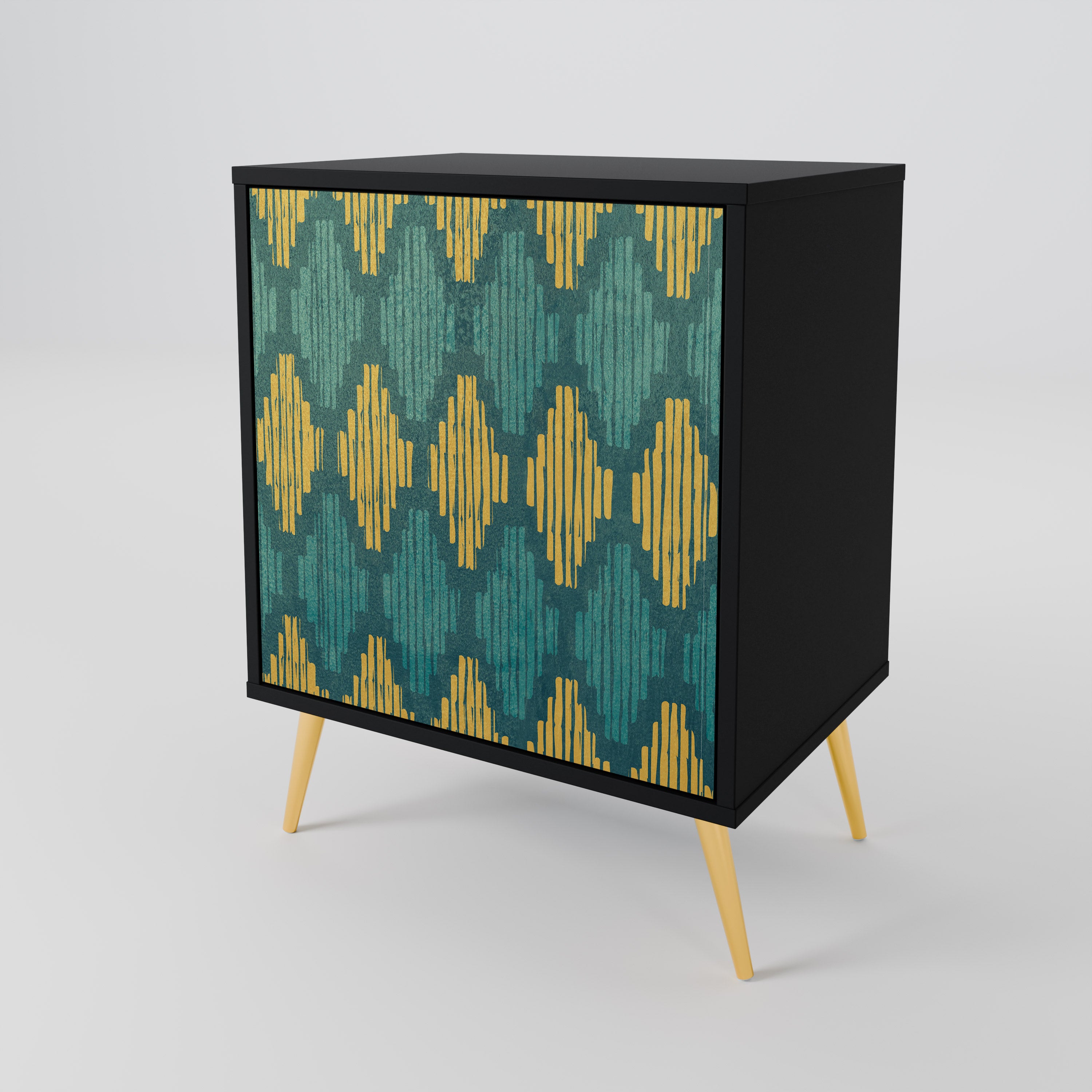POLYGONS 1-Door Sideboard