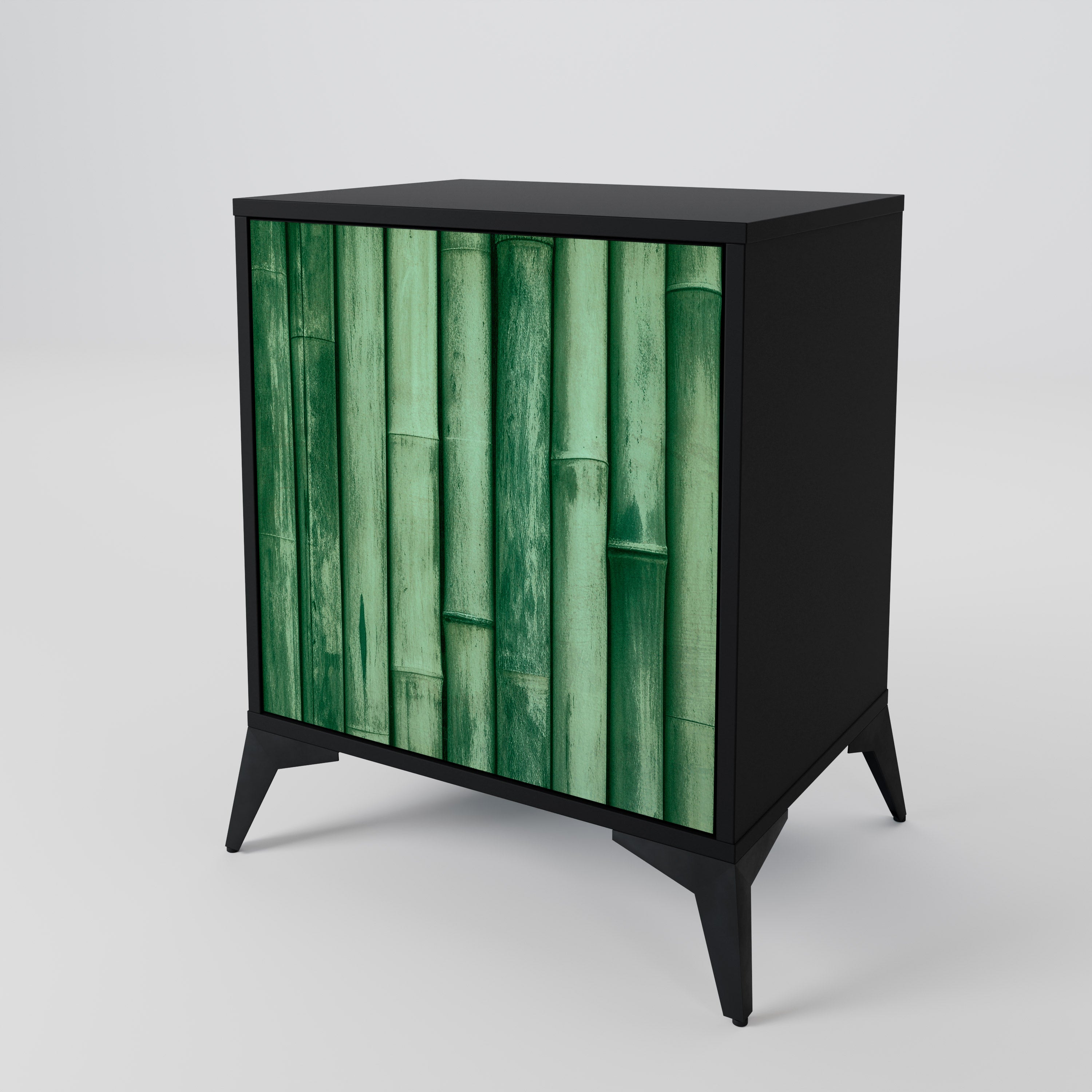 NATURAL GREEN 1-Door Sideboard