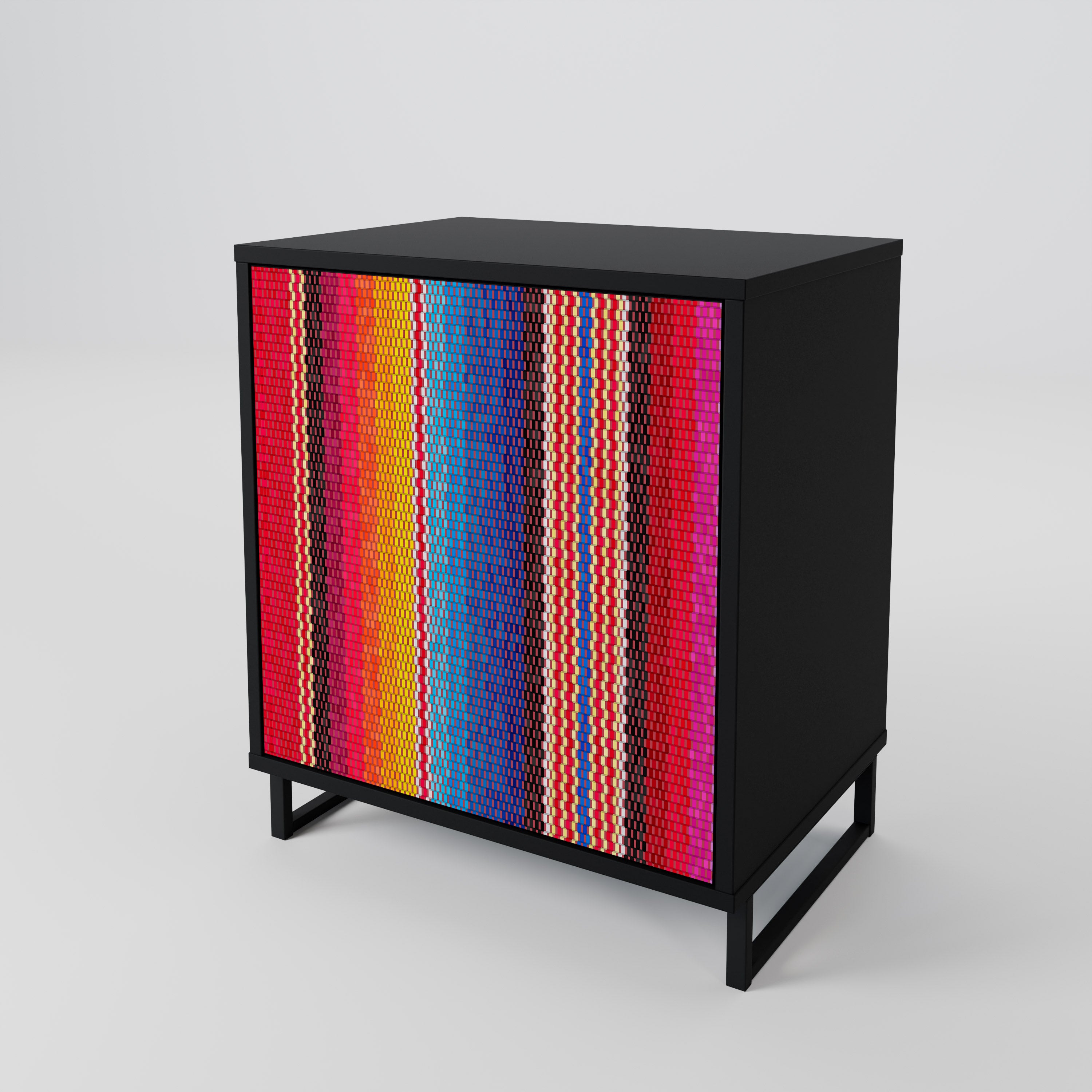 ETHNIC MEXICAN 1-Door Sideboard