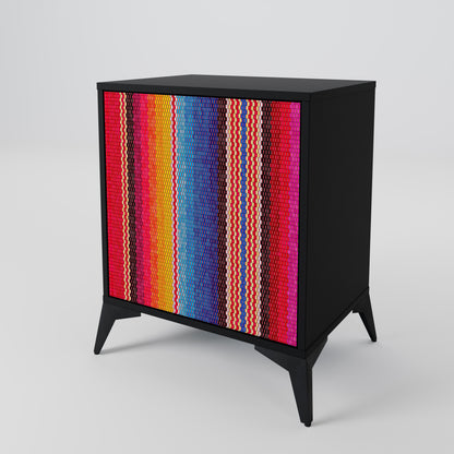 ETHNIC MEXICAN 1-Door Sideboard