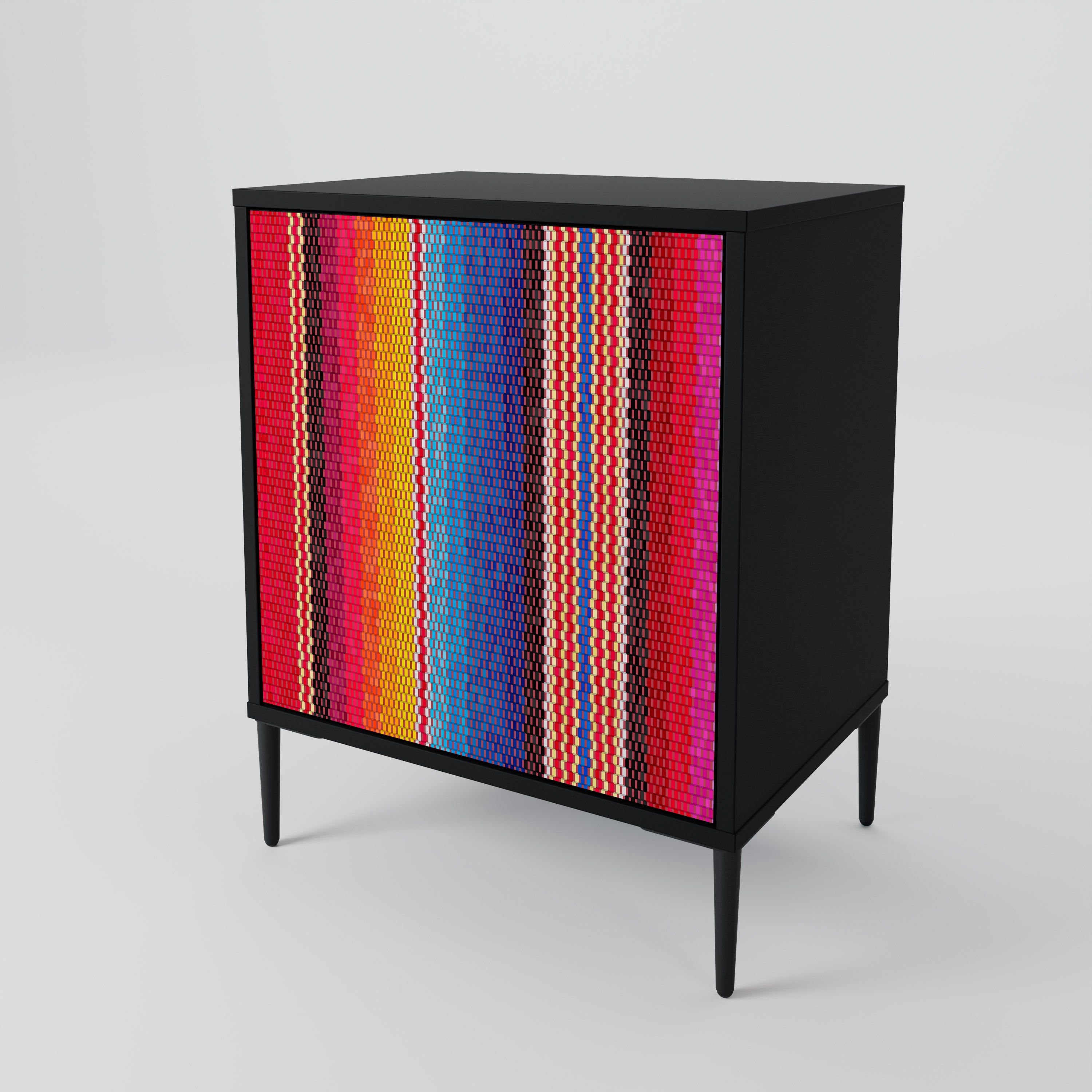 ETHNIC MEXICAN 1-Door Sideboard