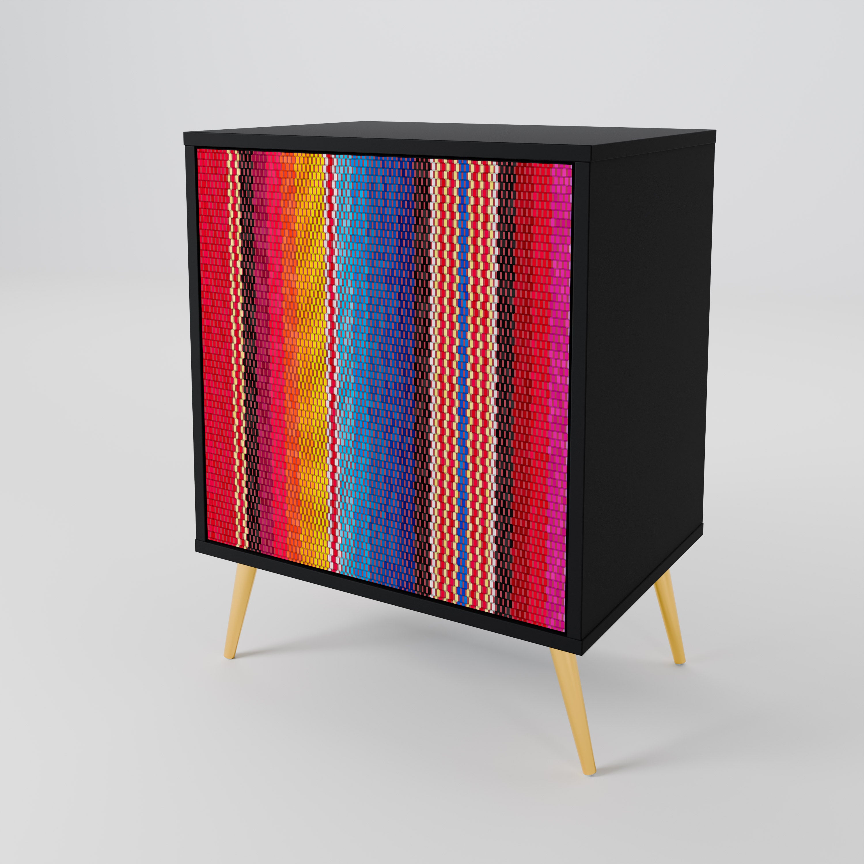 ETHNIC MEXICAN 1-Door Sideboard